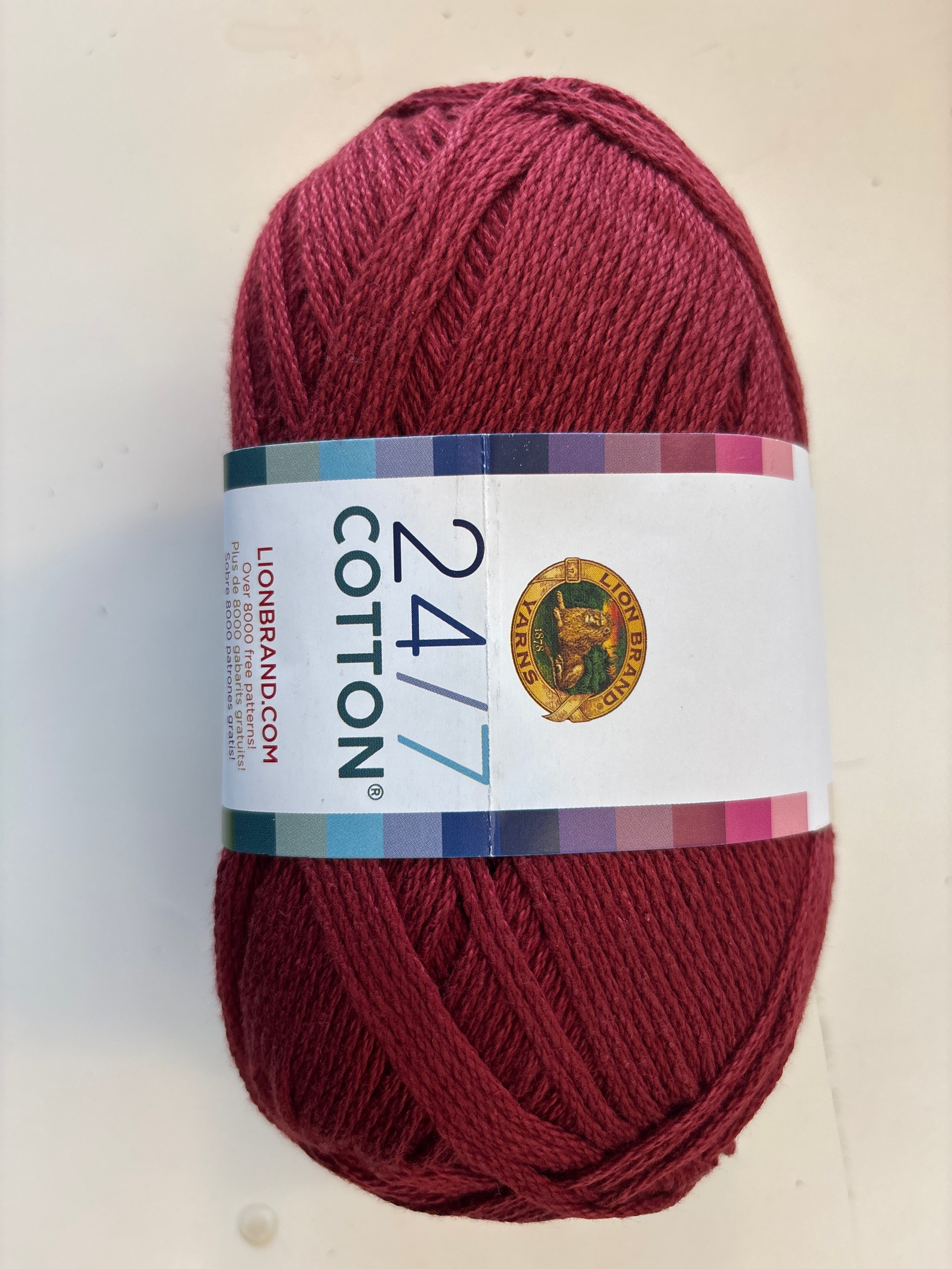 24/7 cotton by Lion Brand