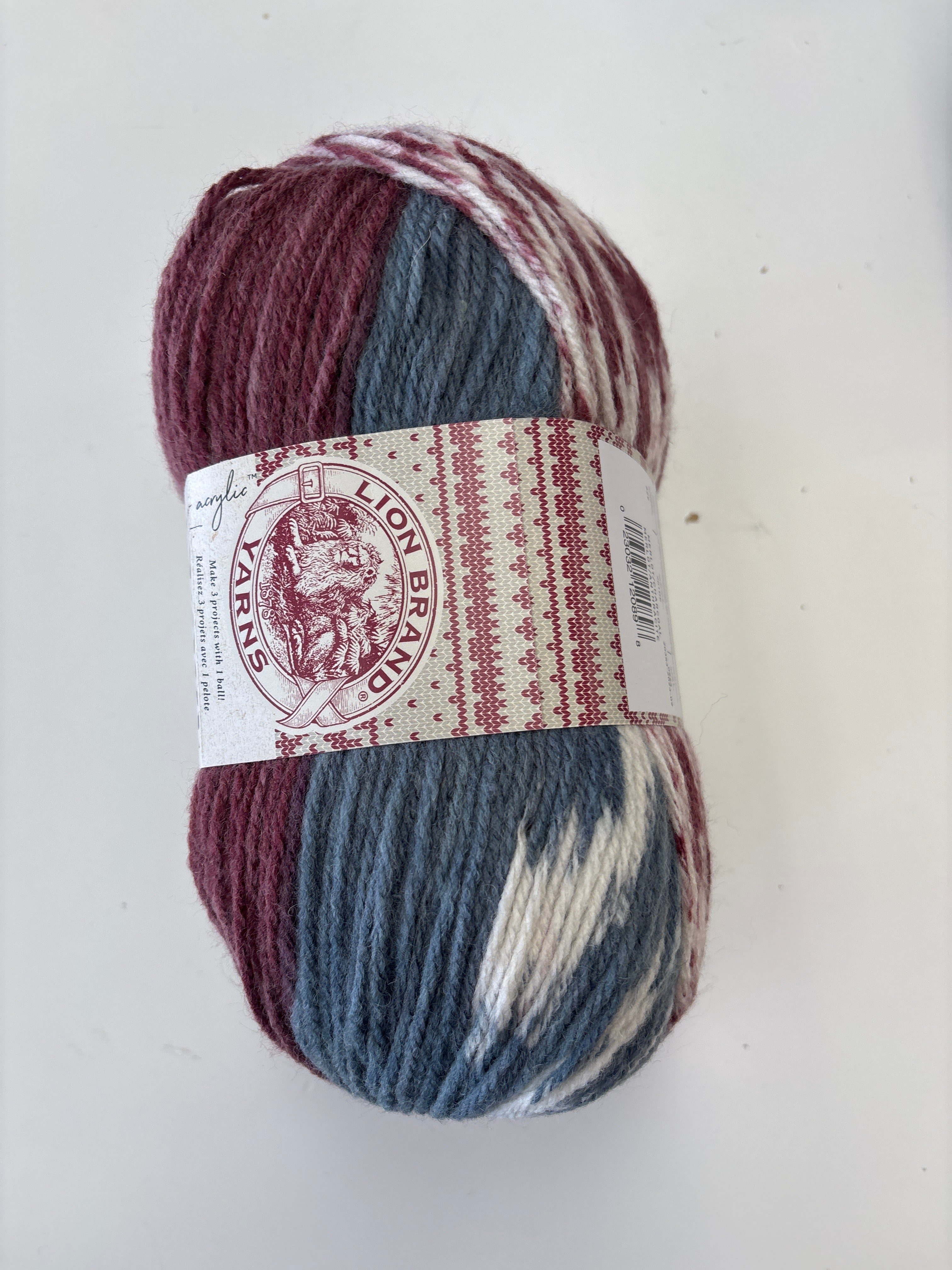 Wool ease fair isle by lion