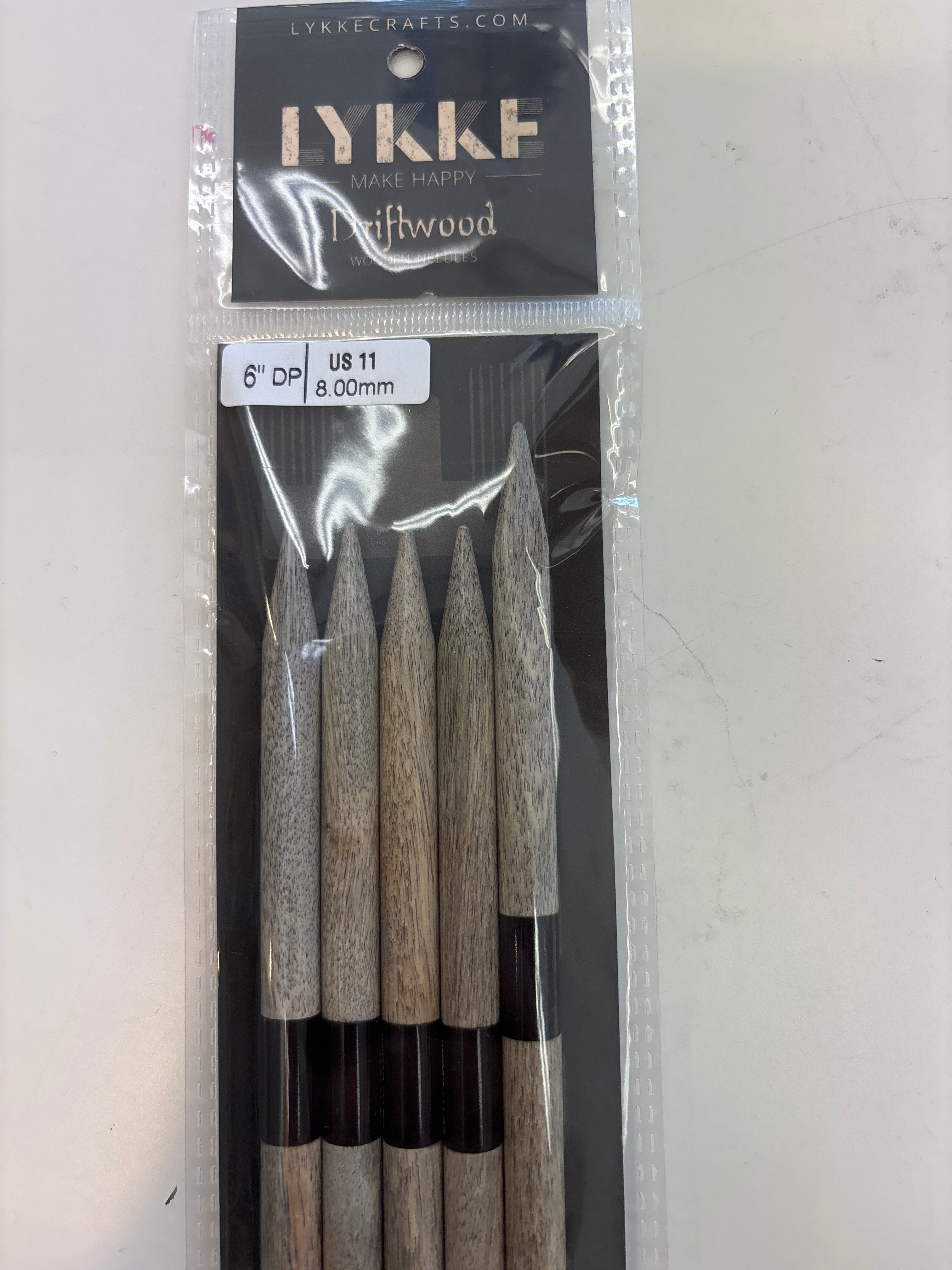 Lykke 6" Double Point needles