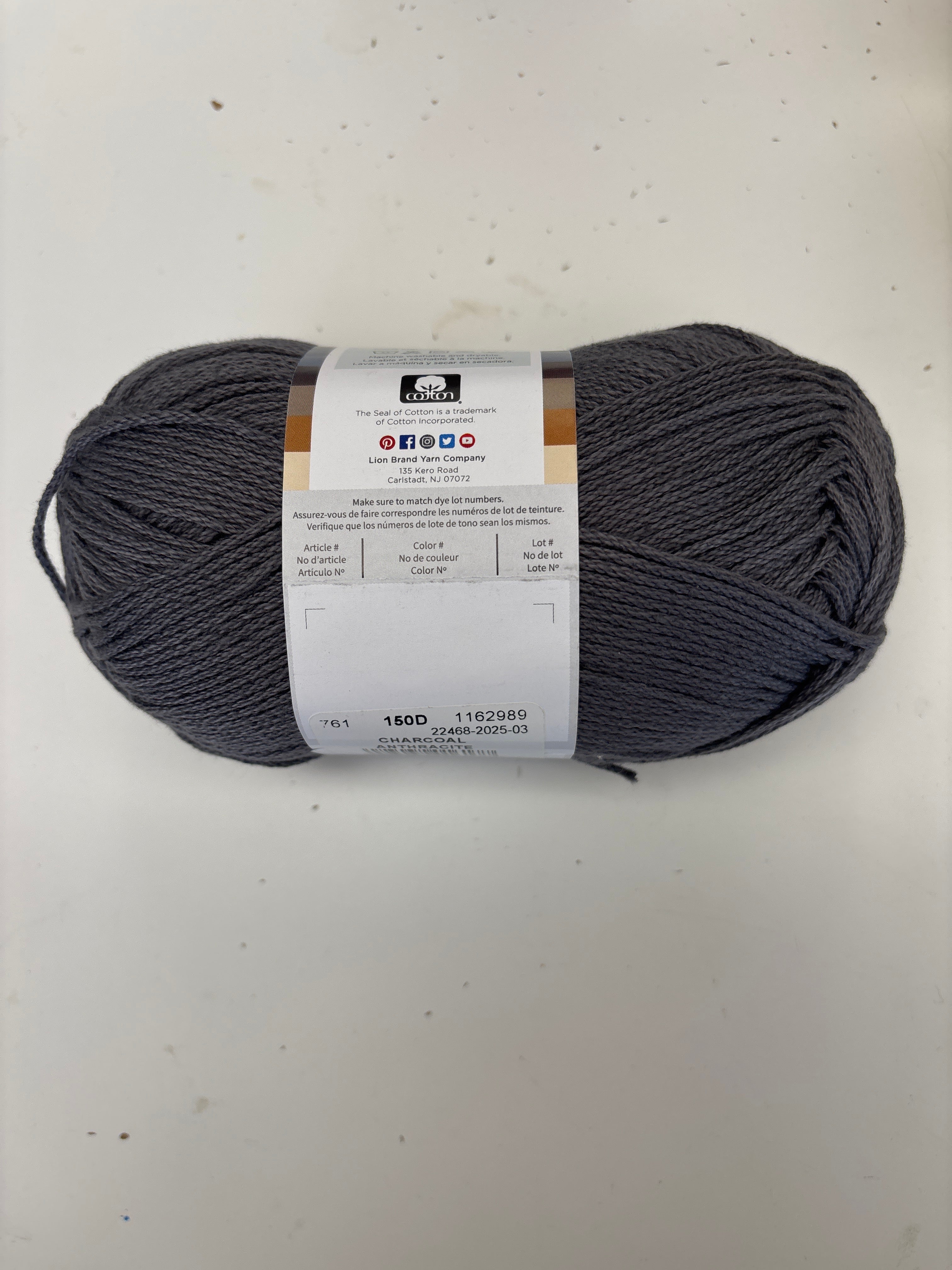 24/7 cotton by Lion Brand