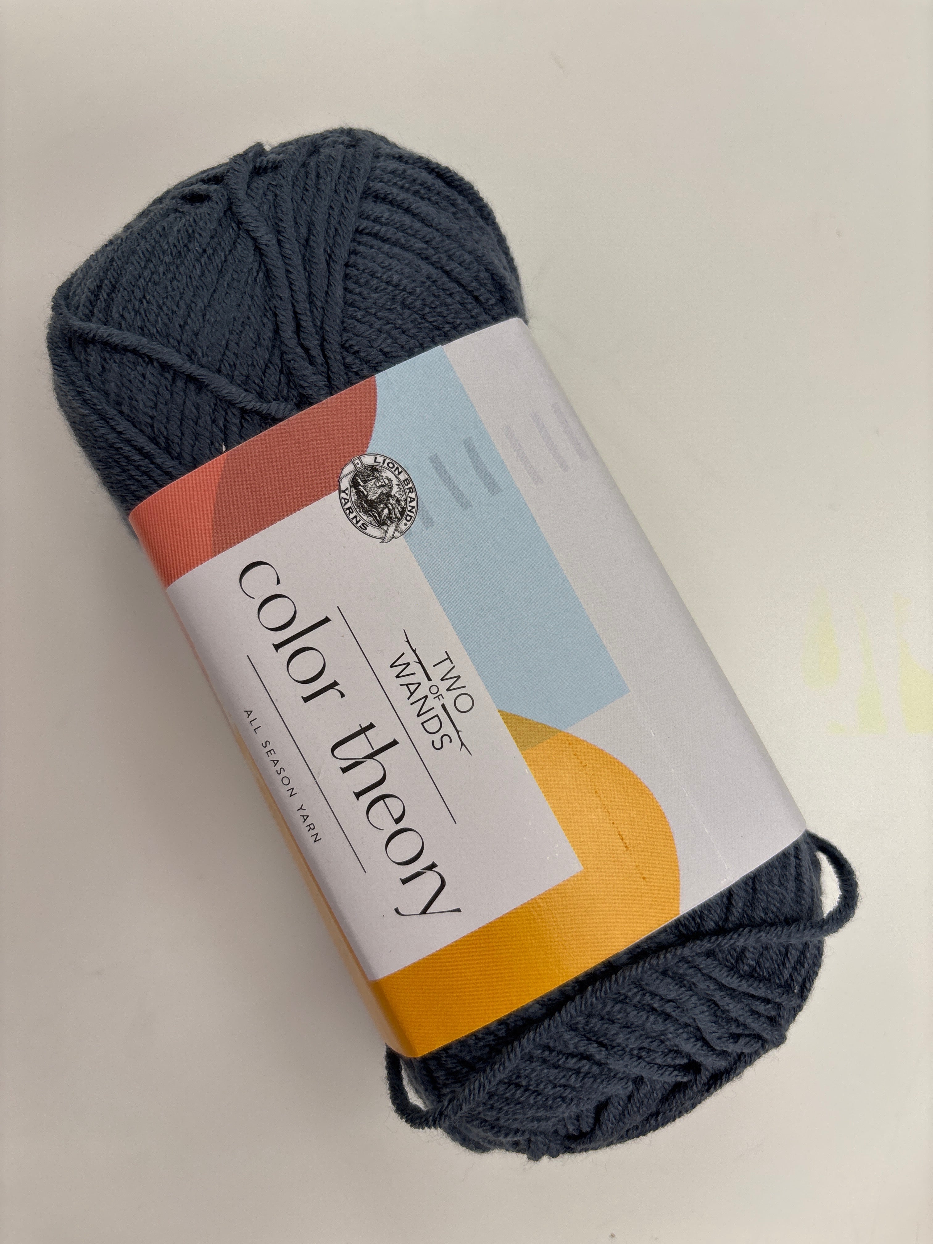 Color Theory by lion brand & two of wands