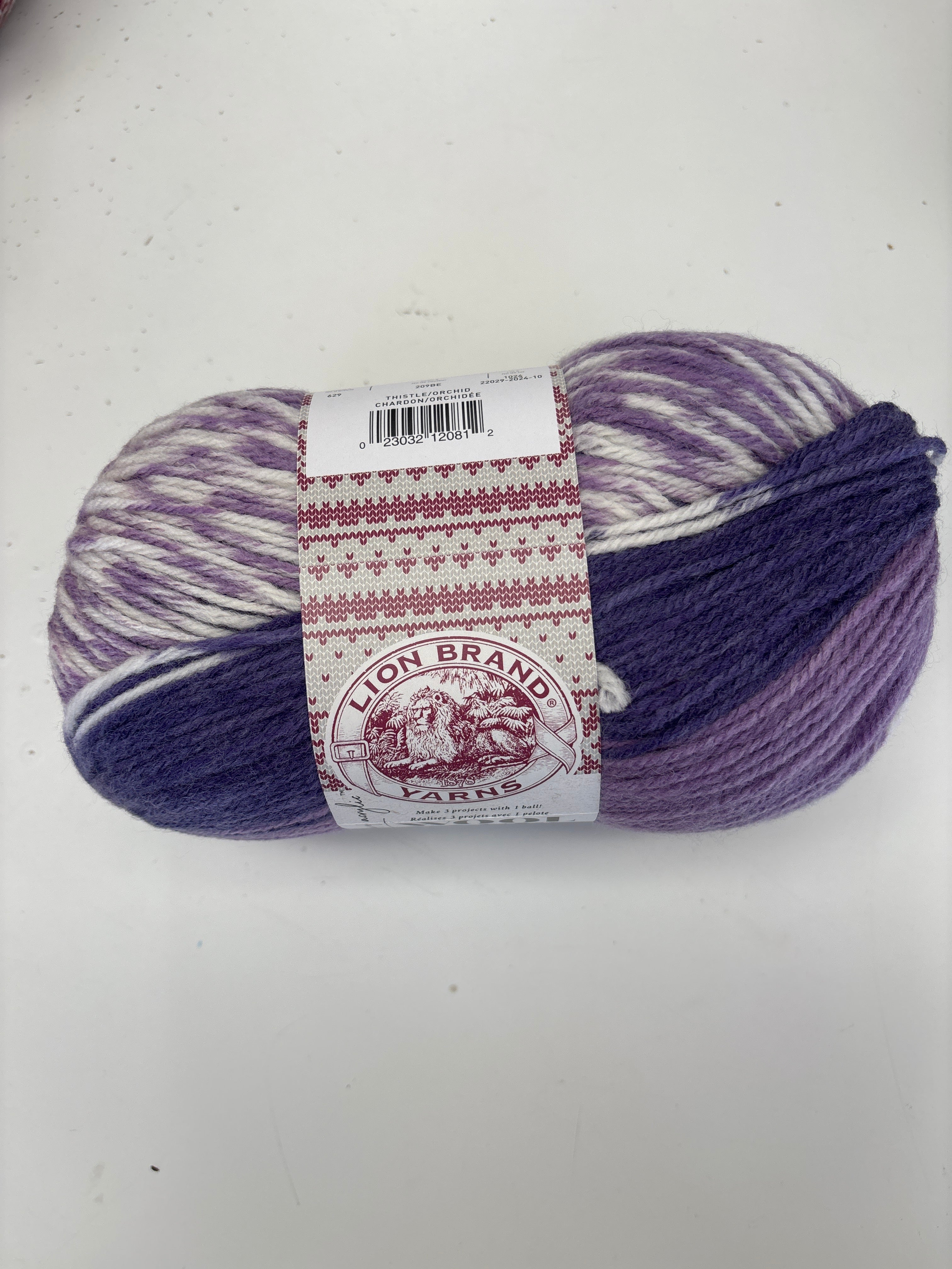 Wool ease fair isle by lion