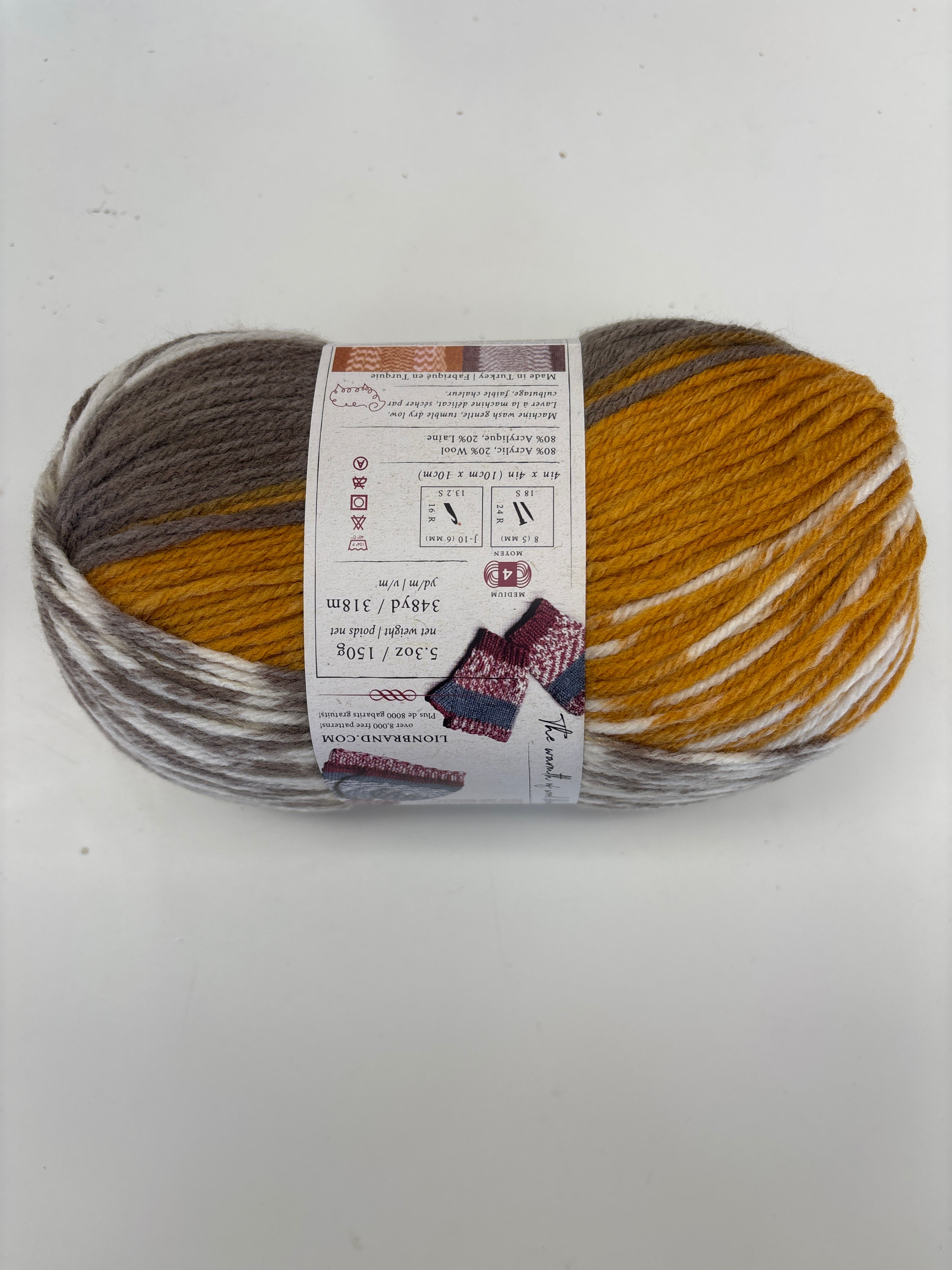 Wool ease fair isle by lion