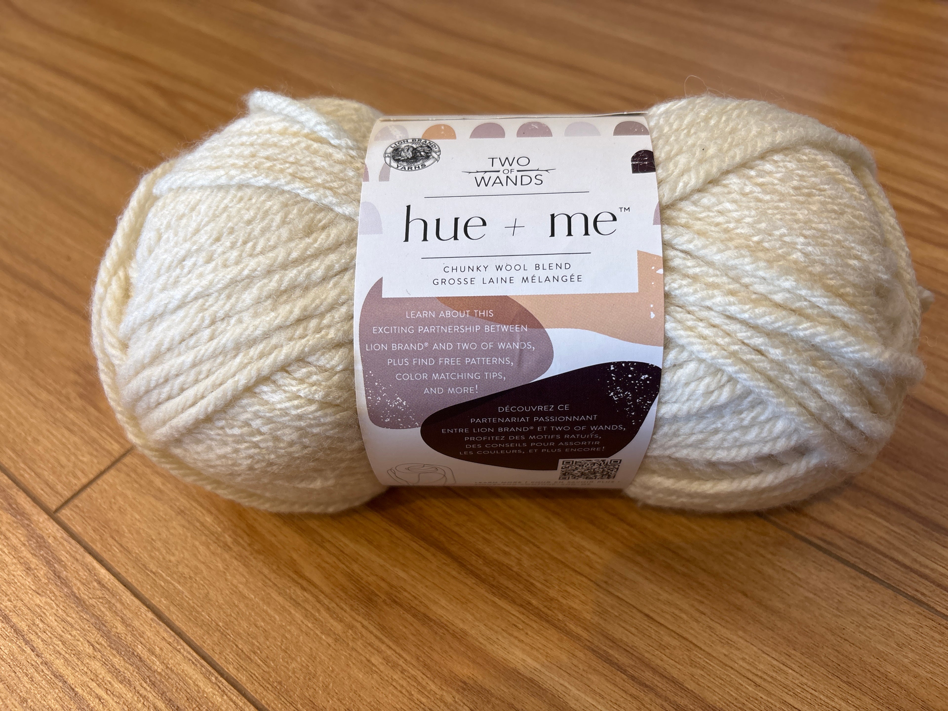 Hue +Me from Lion Brand and Two of Wands