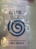Spiral Cable Needle by Fox&Pine