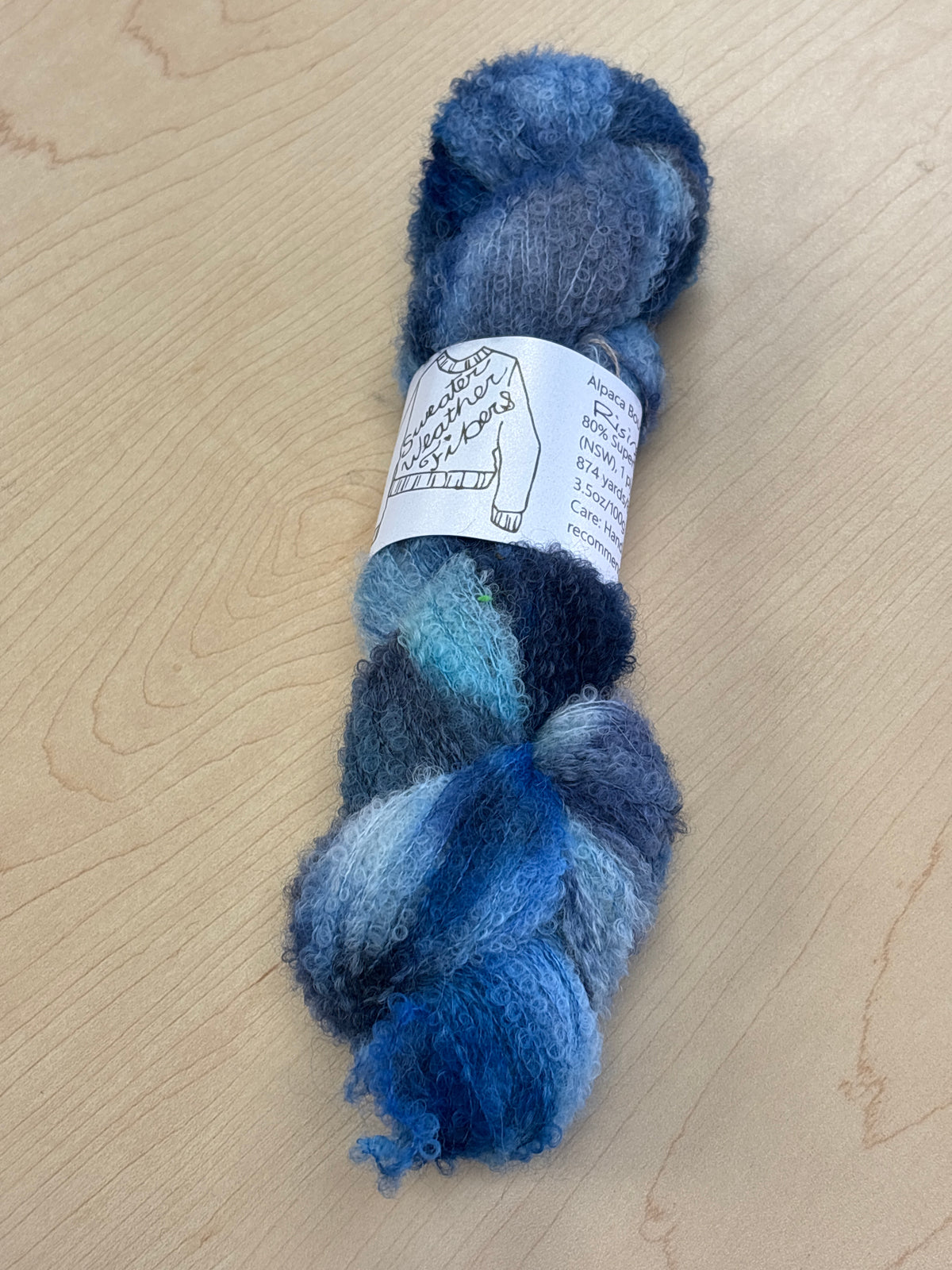 Alpaca Boucle lace by Sweater Weather