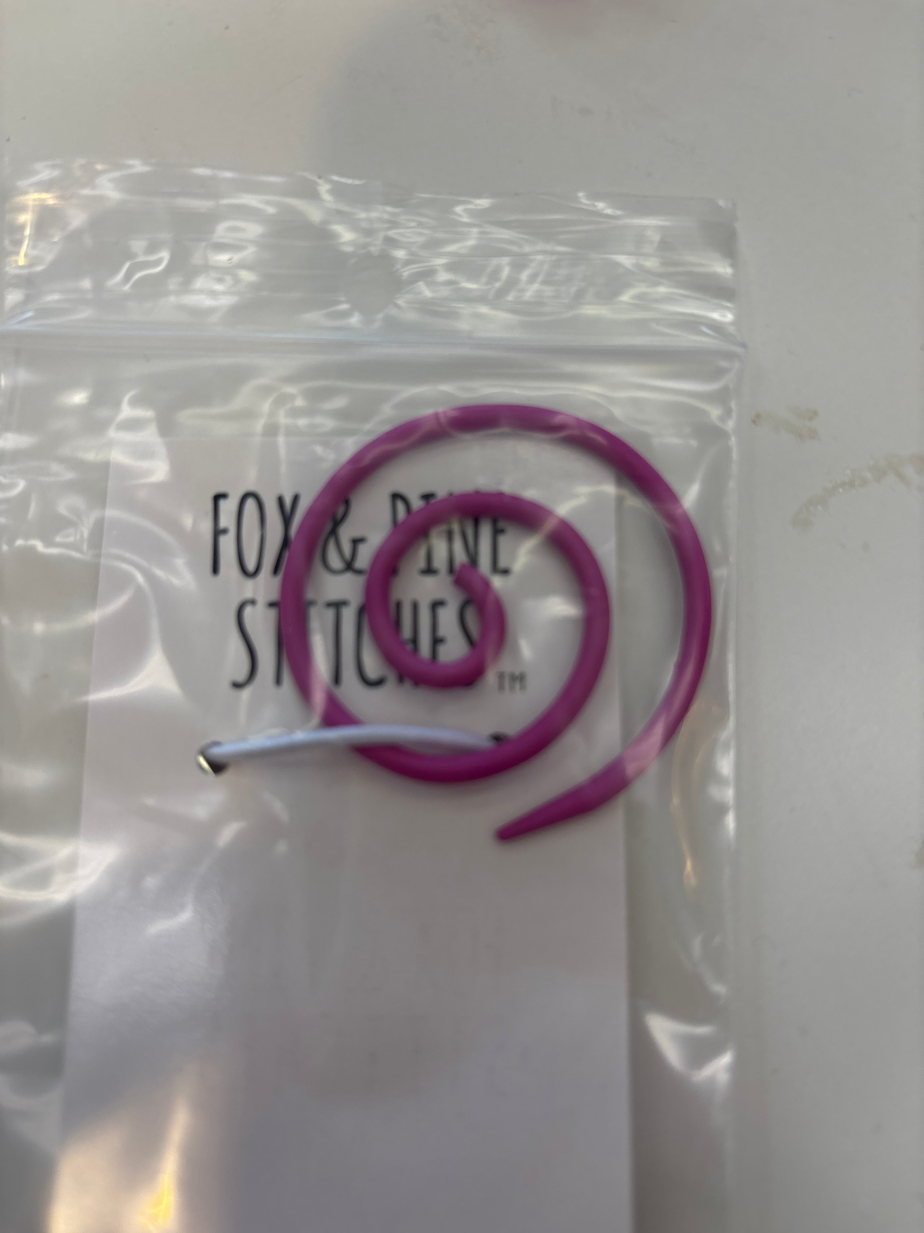 Spiral Cable Needle by Fox&Pine