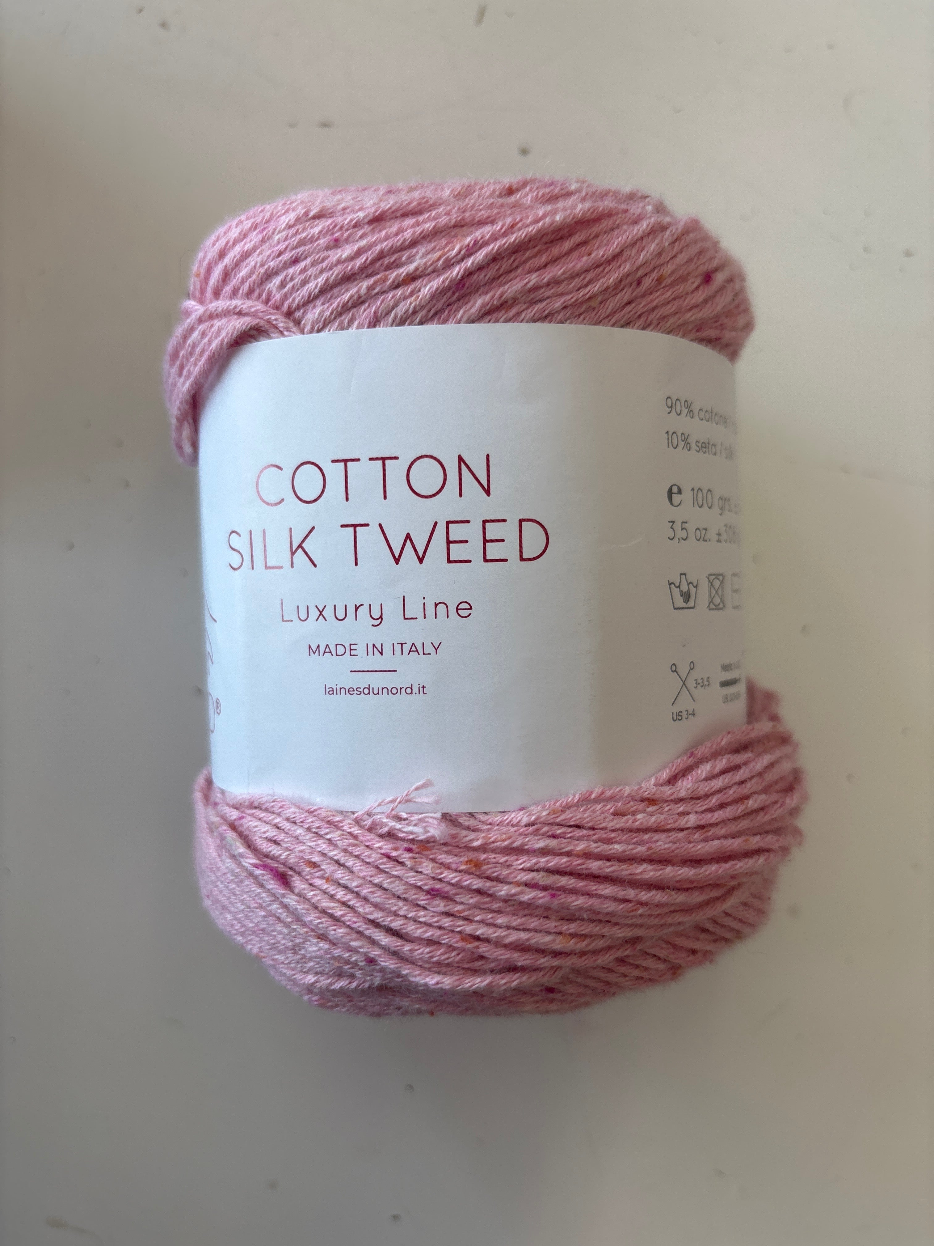 Cotton Silk Tweed by Laines du Nord