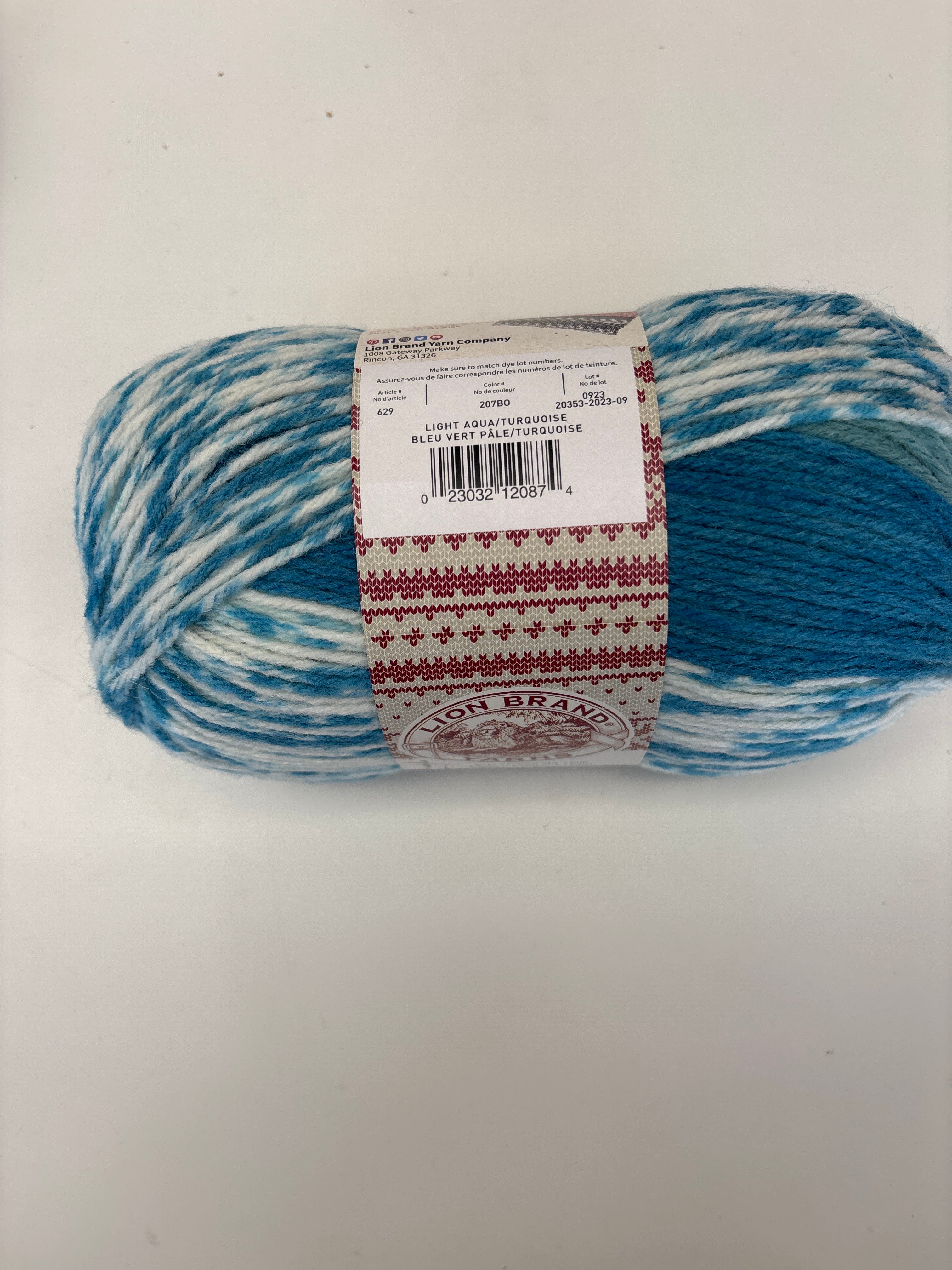 Wool ease fair isle by lion