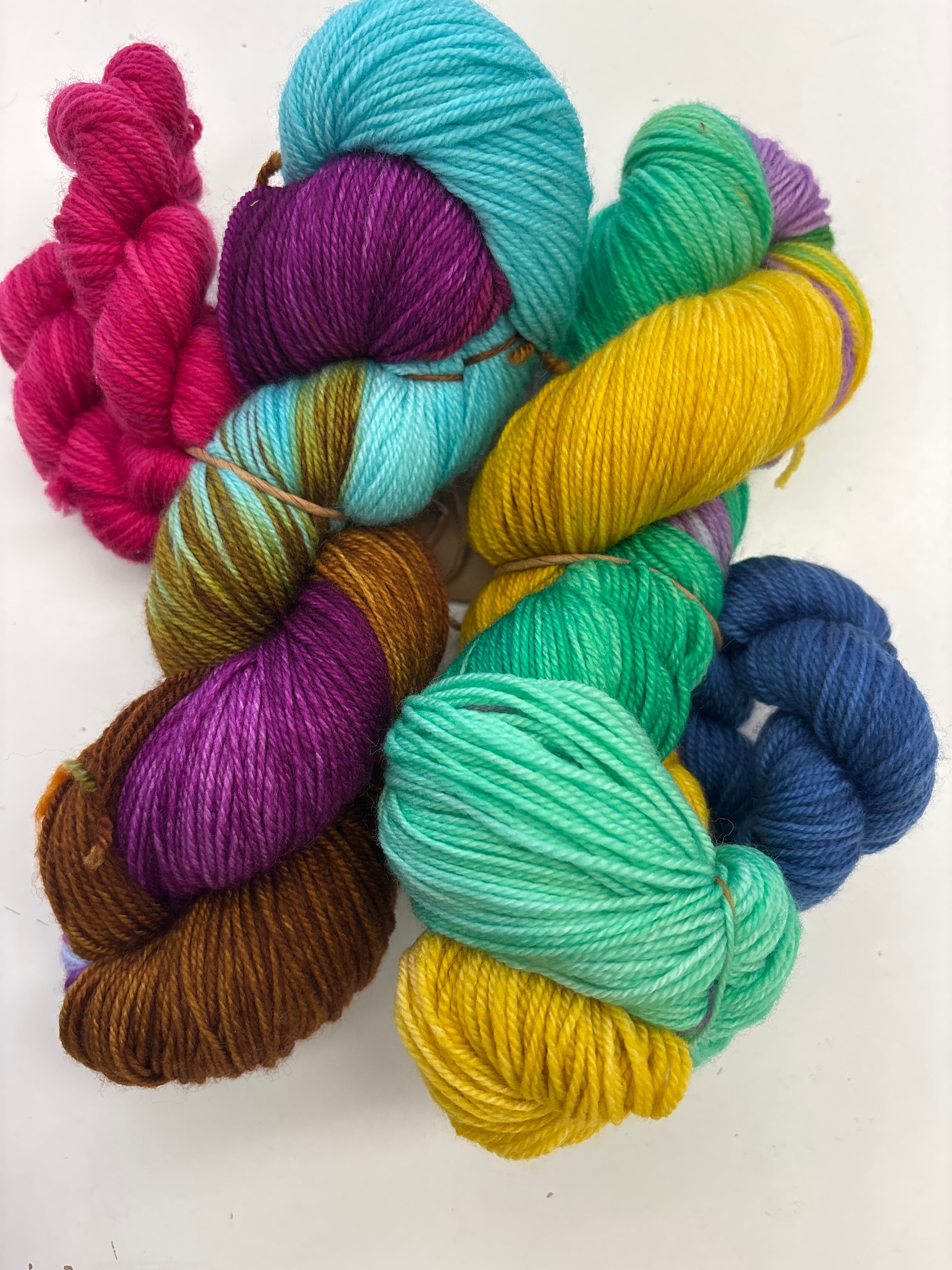 Alegria Superpool sock sets by Manos Del Uruguay