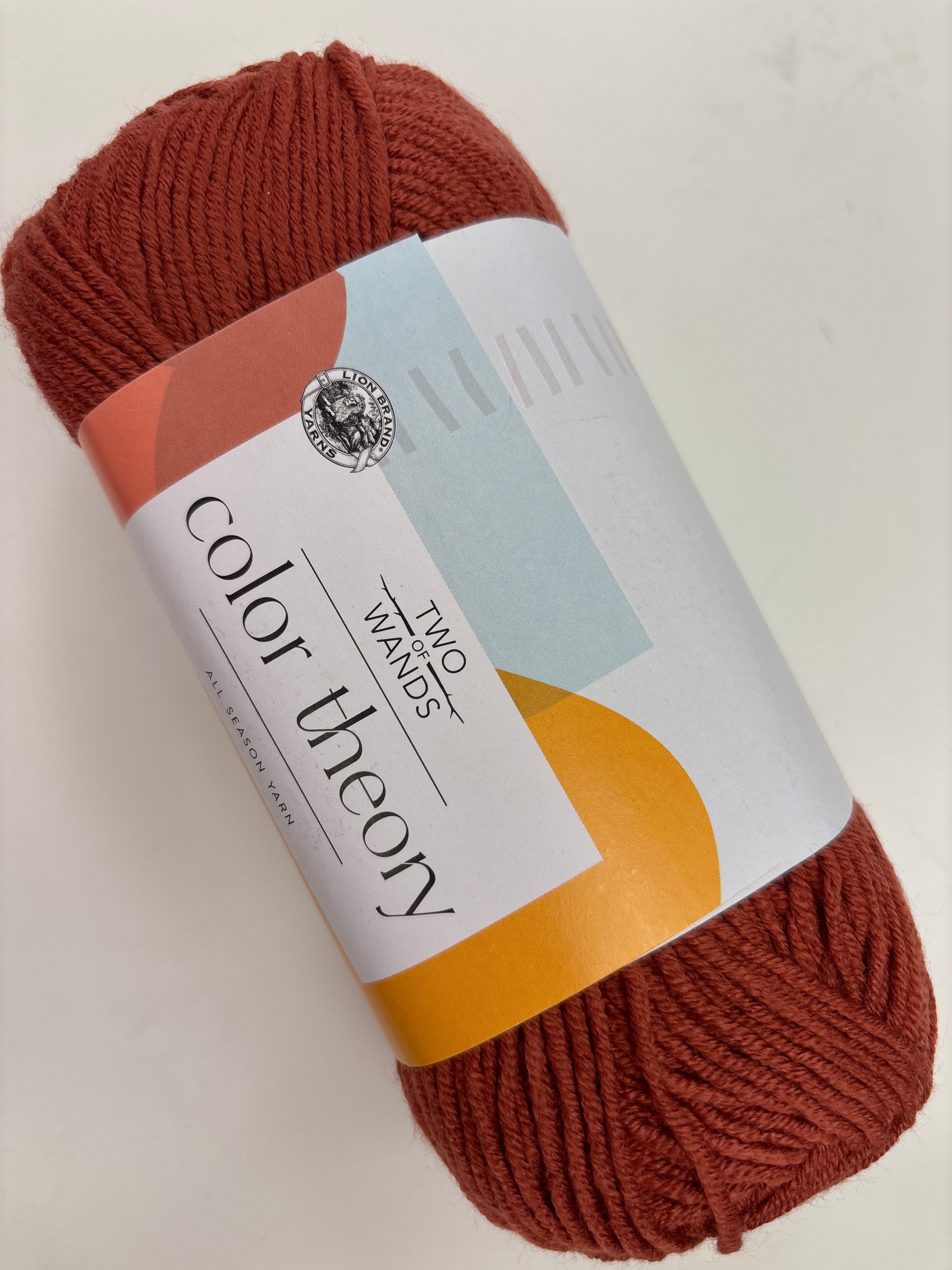 Color Theory by lion brand & two of wands