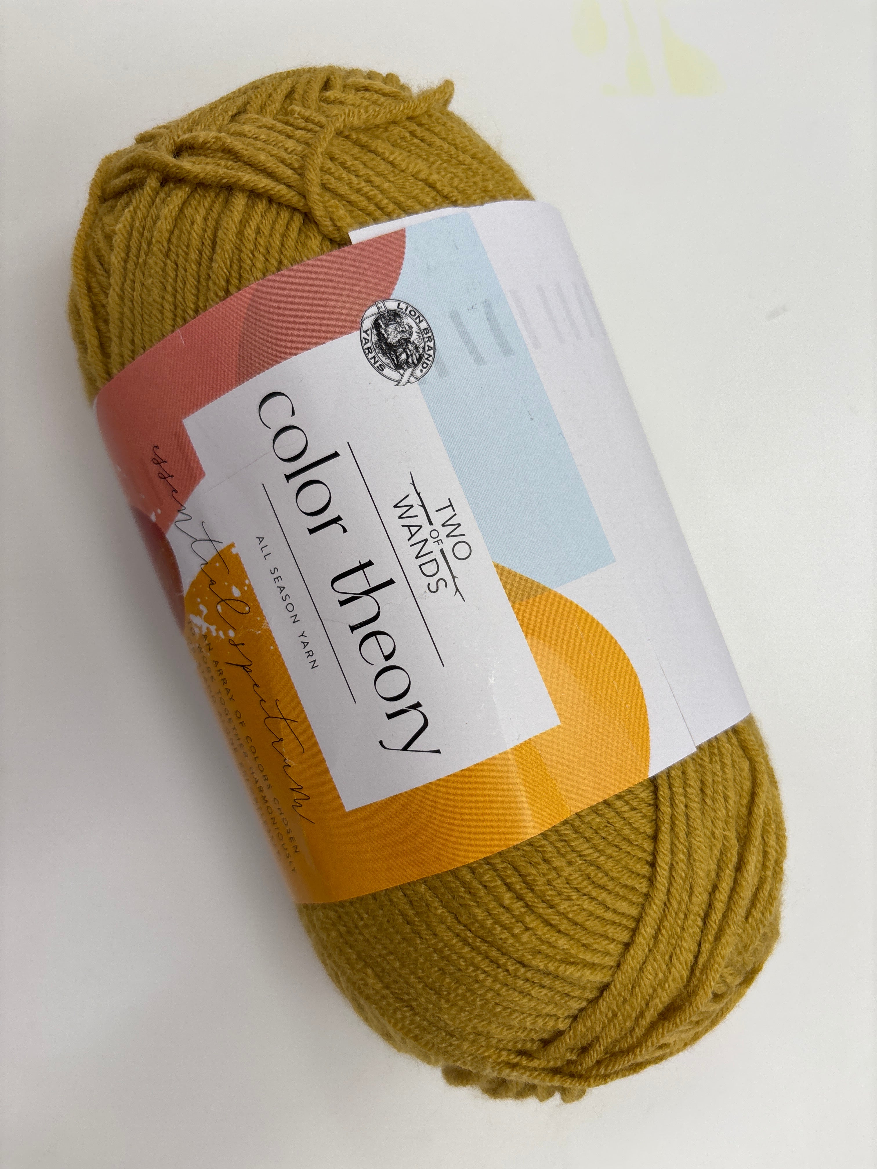 Color Theory by lion brand & two of wands