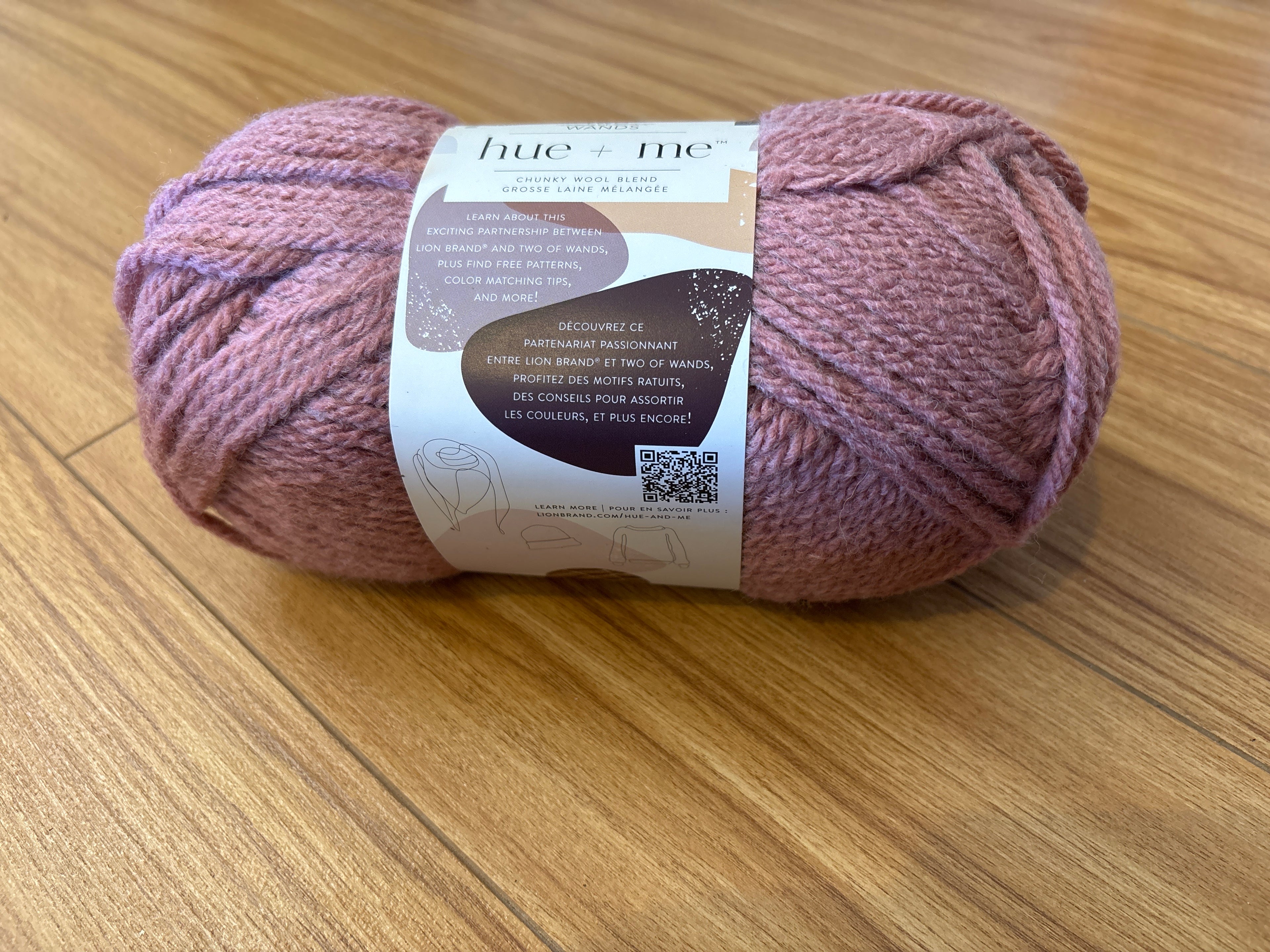 Hue +Me from Lion Brand and Two of Wands