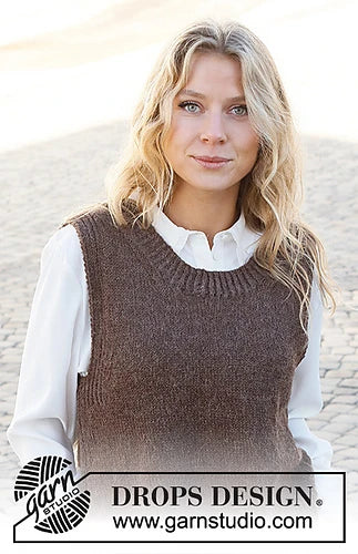 Visit Vienna Vest w/Paulette advanced beginner level knit