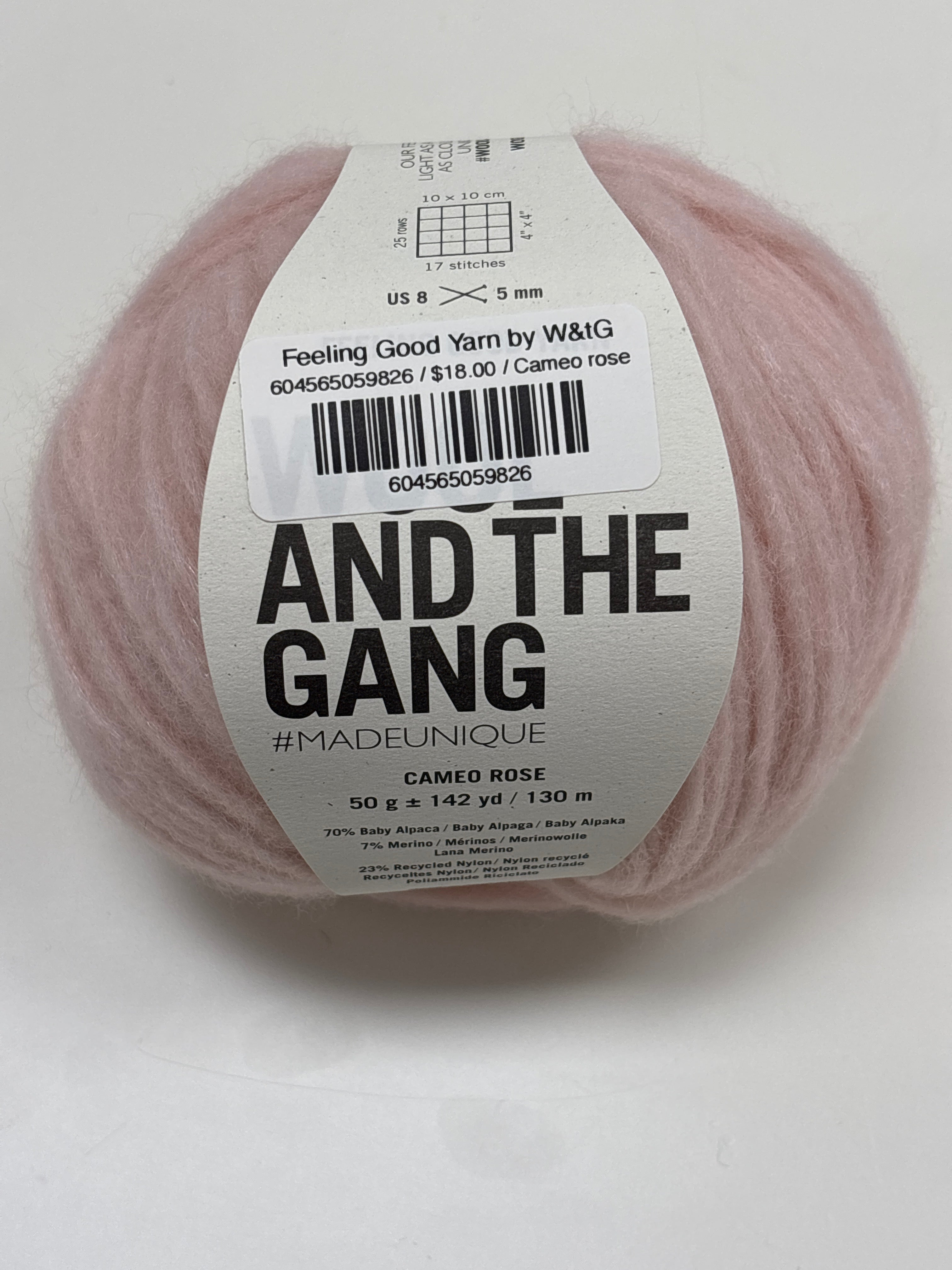 Feeling Good Yarn by W&tG