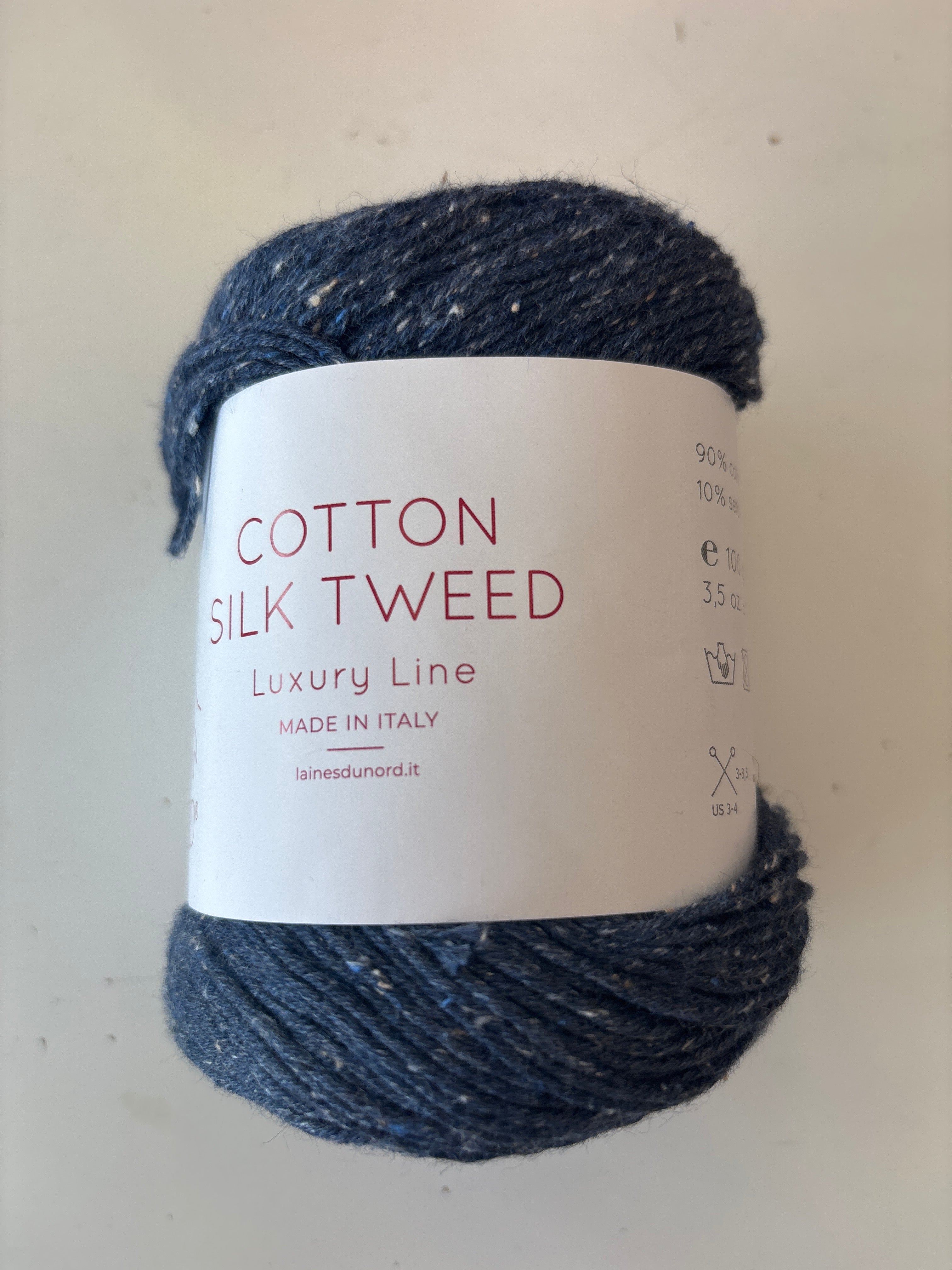 Cotton Silk Tweed by Laines du Nord