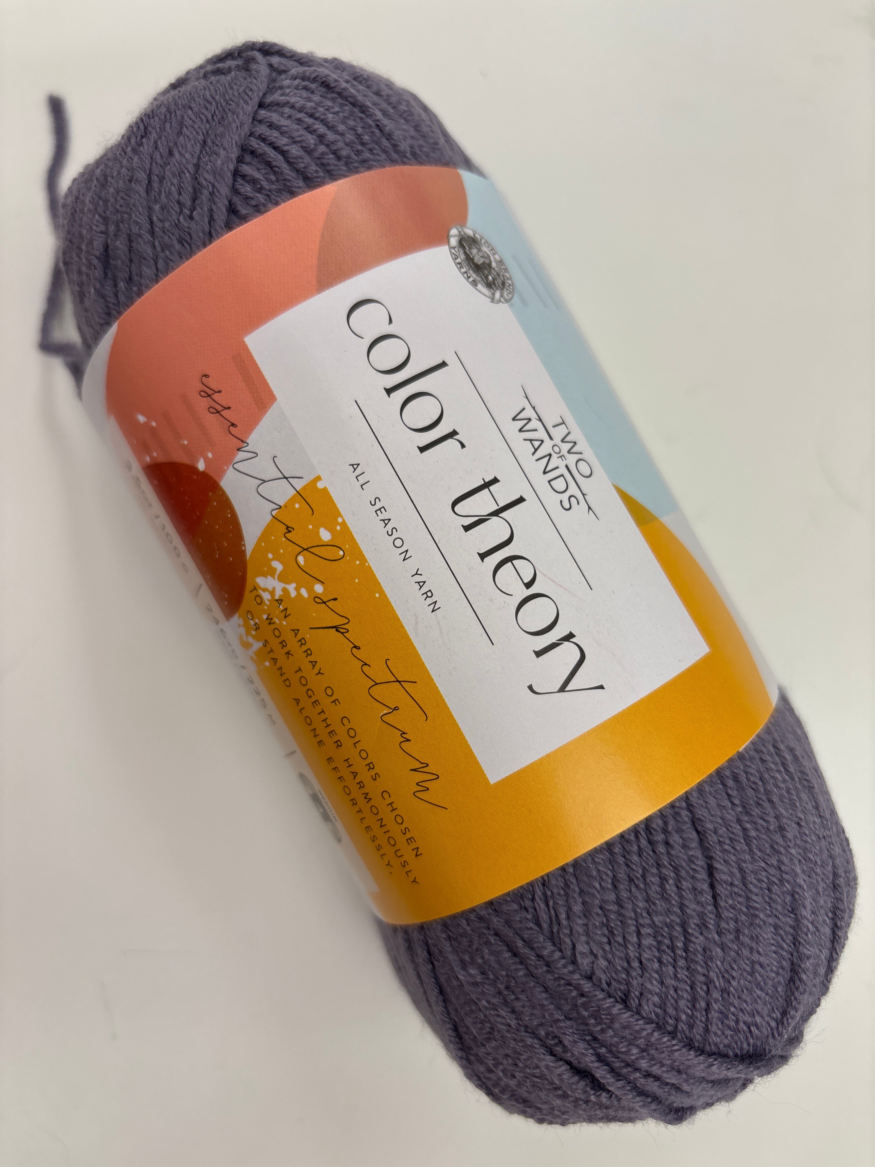 Color Theory by lion brand & two of wands