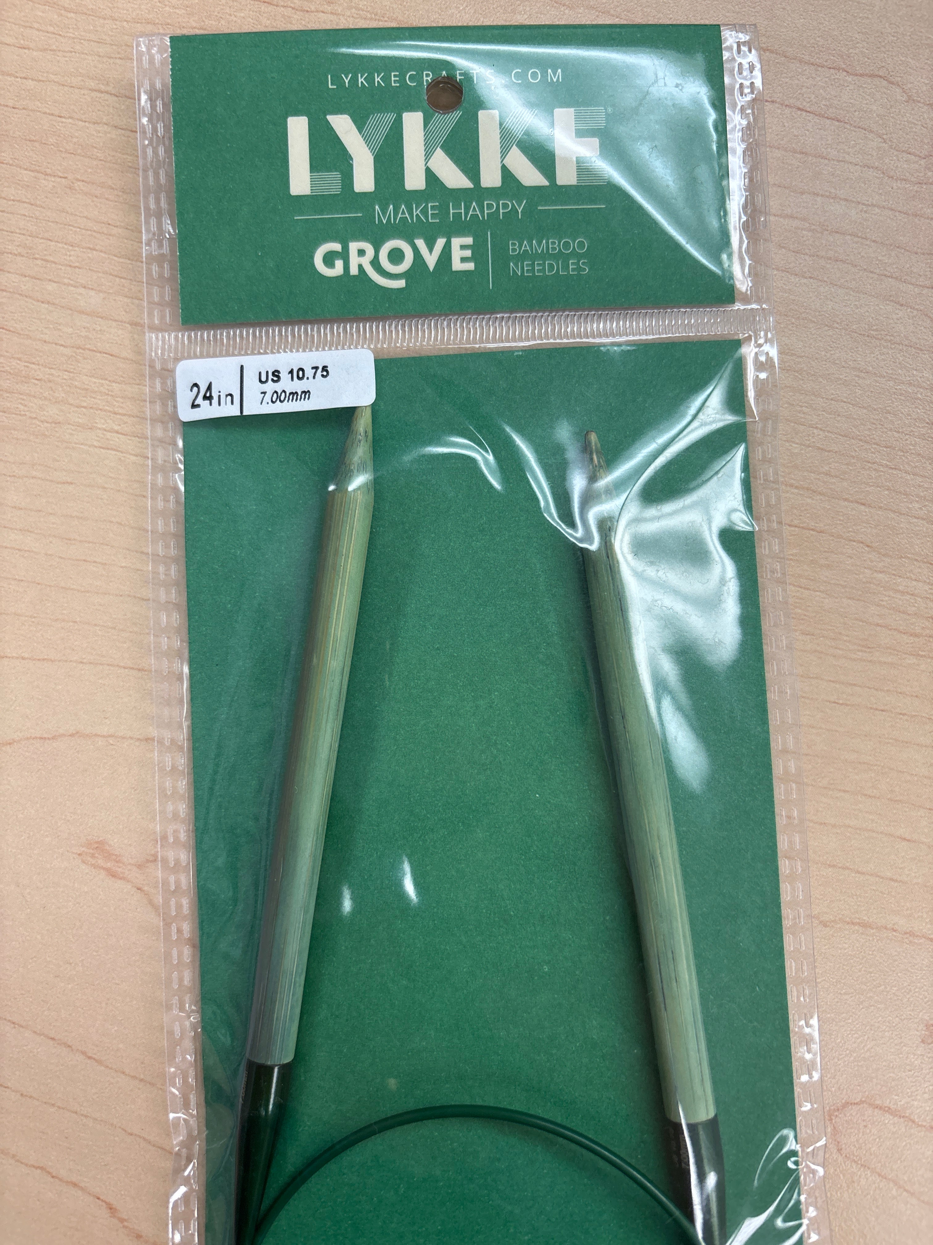 Lykke Grove Bamboo 24” Circular Knitting needles