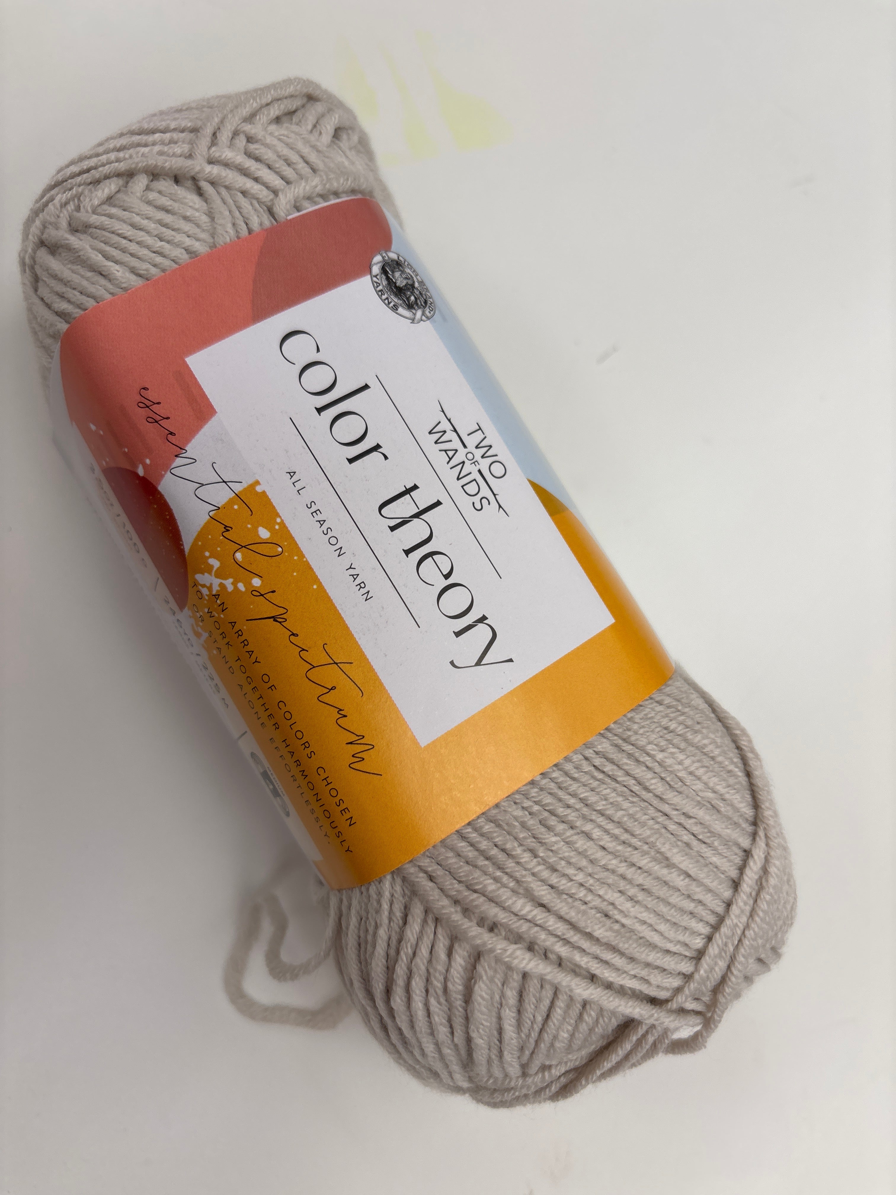 Color Theory by lion brand & two of wands