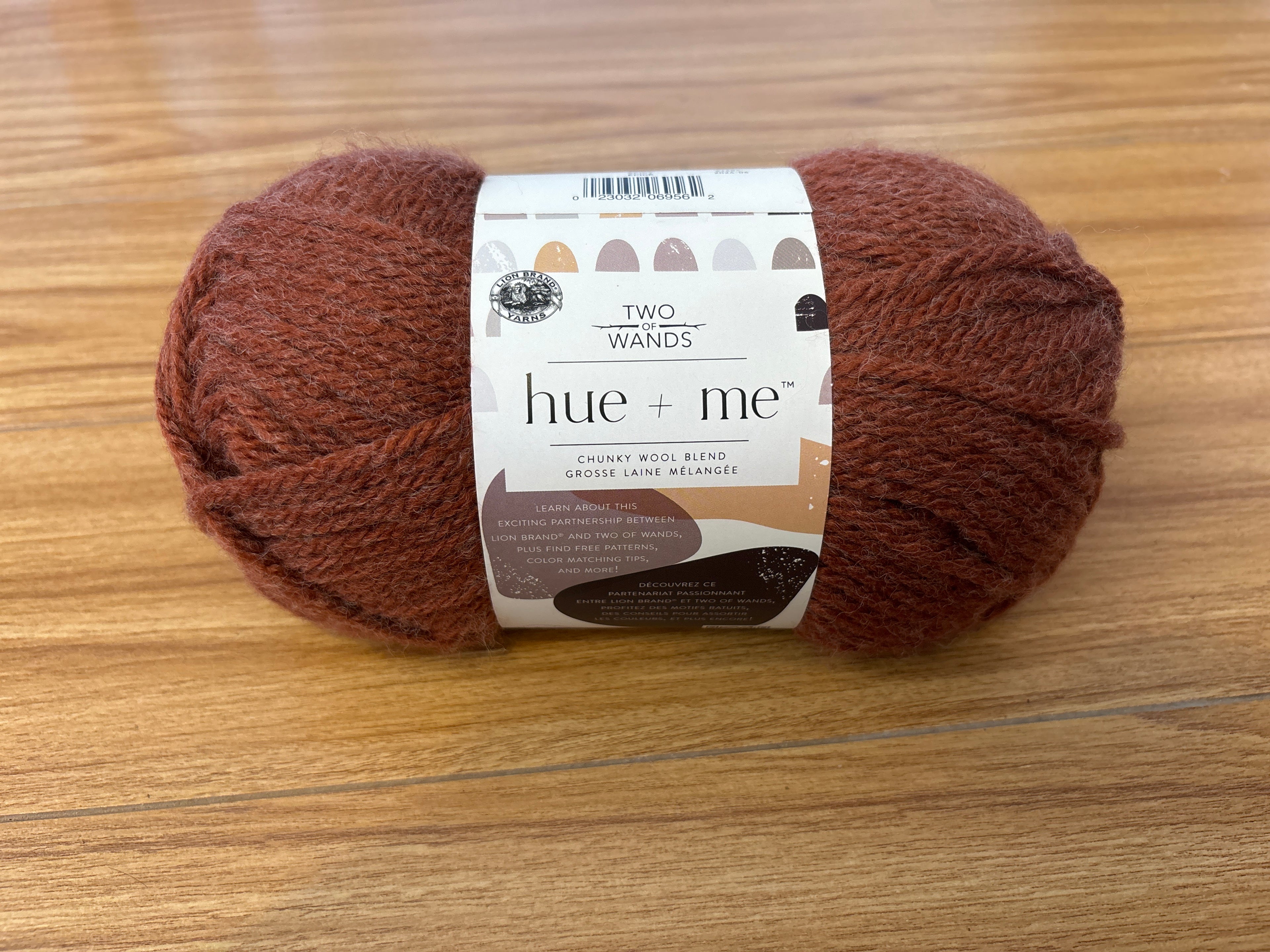Hue +Me from Lion Brand and Two of Wands