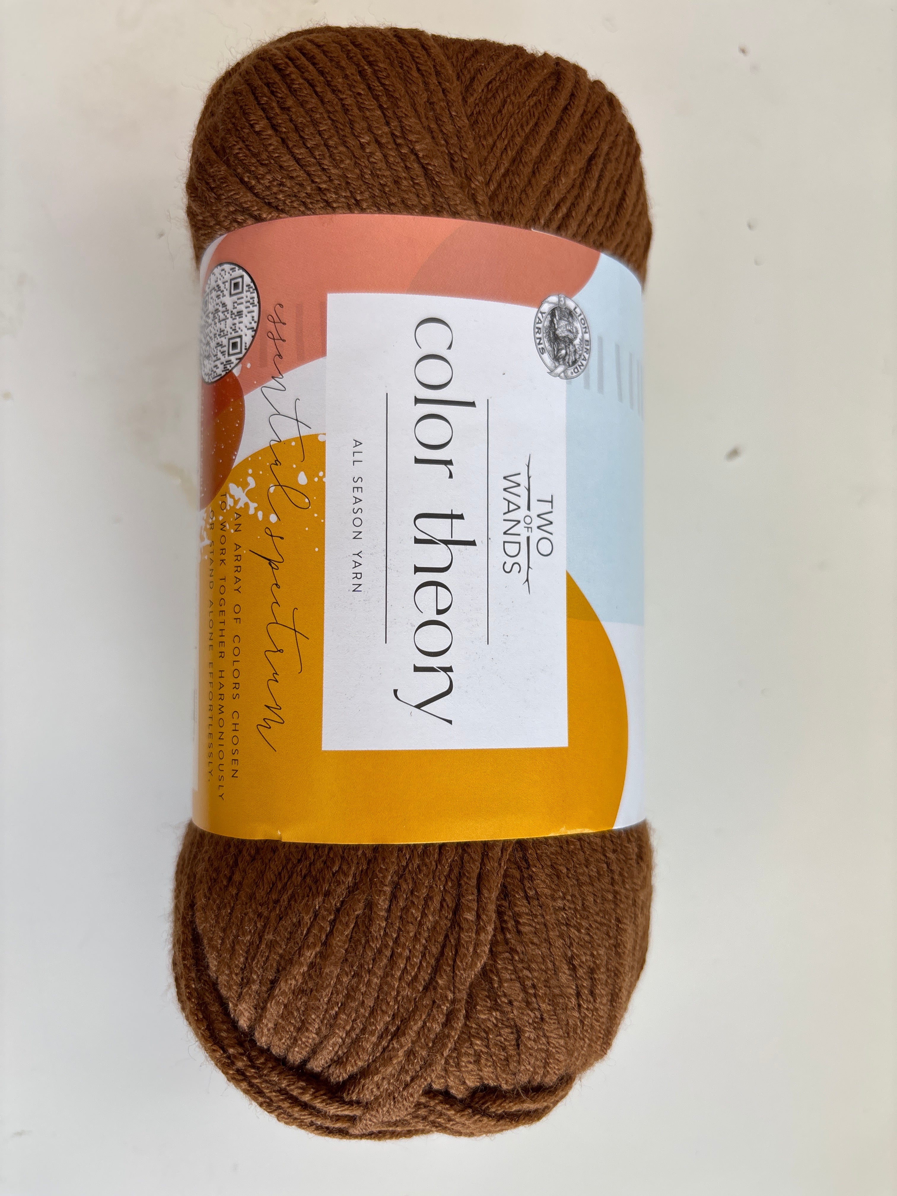 Color Theory by lion brand & two of wands