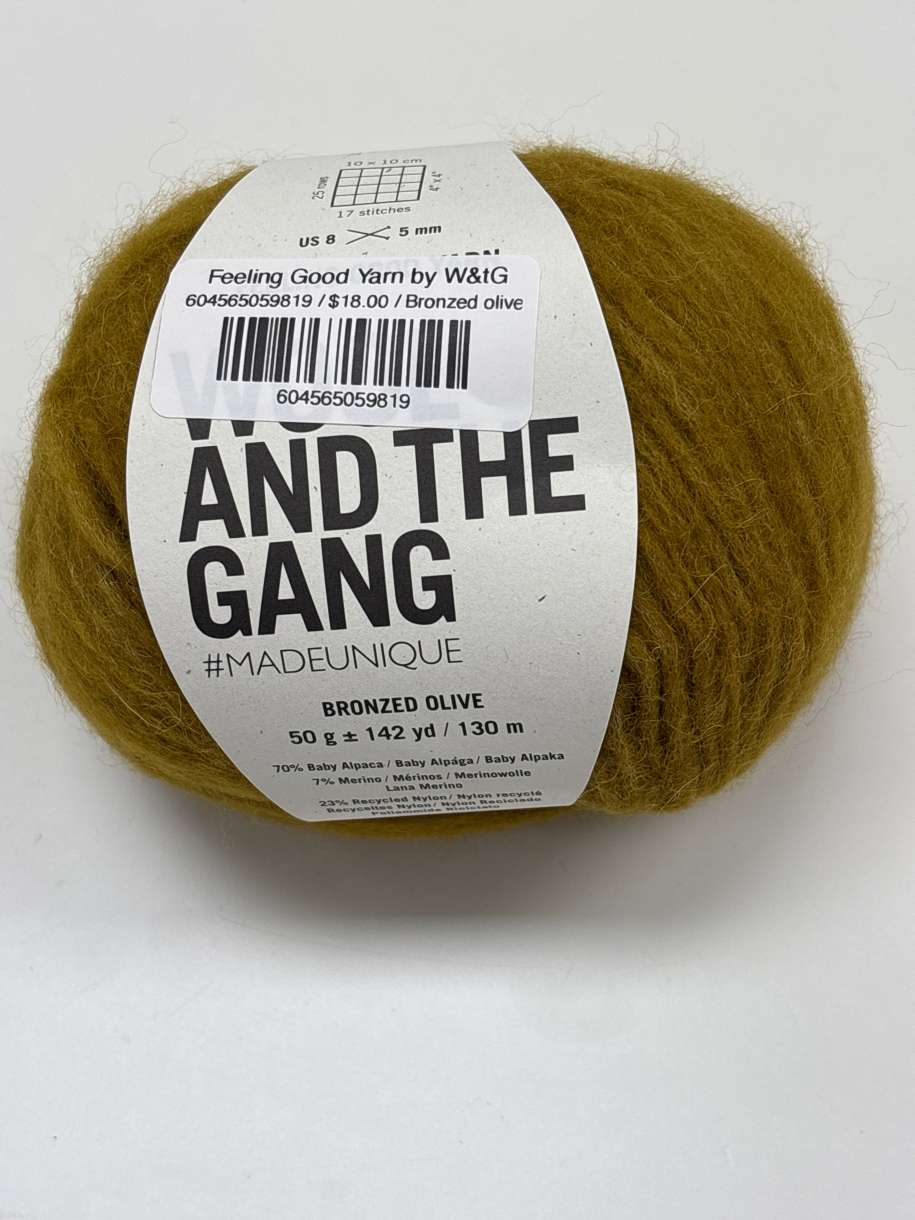Feeling Good Yarn by W&tG