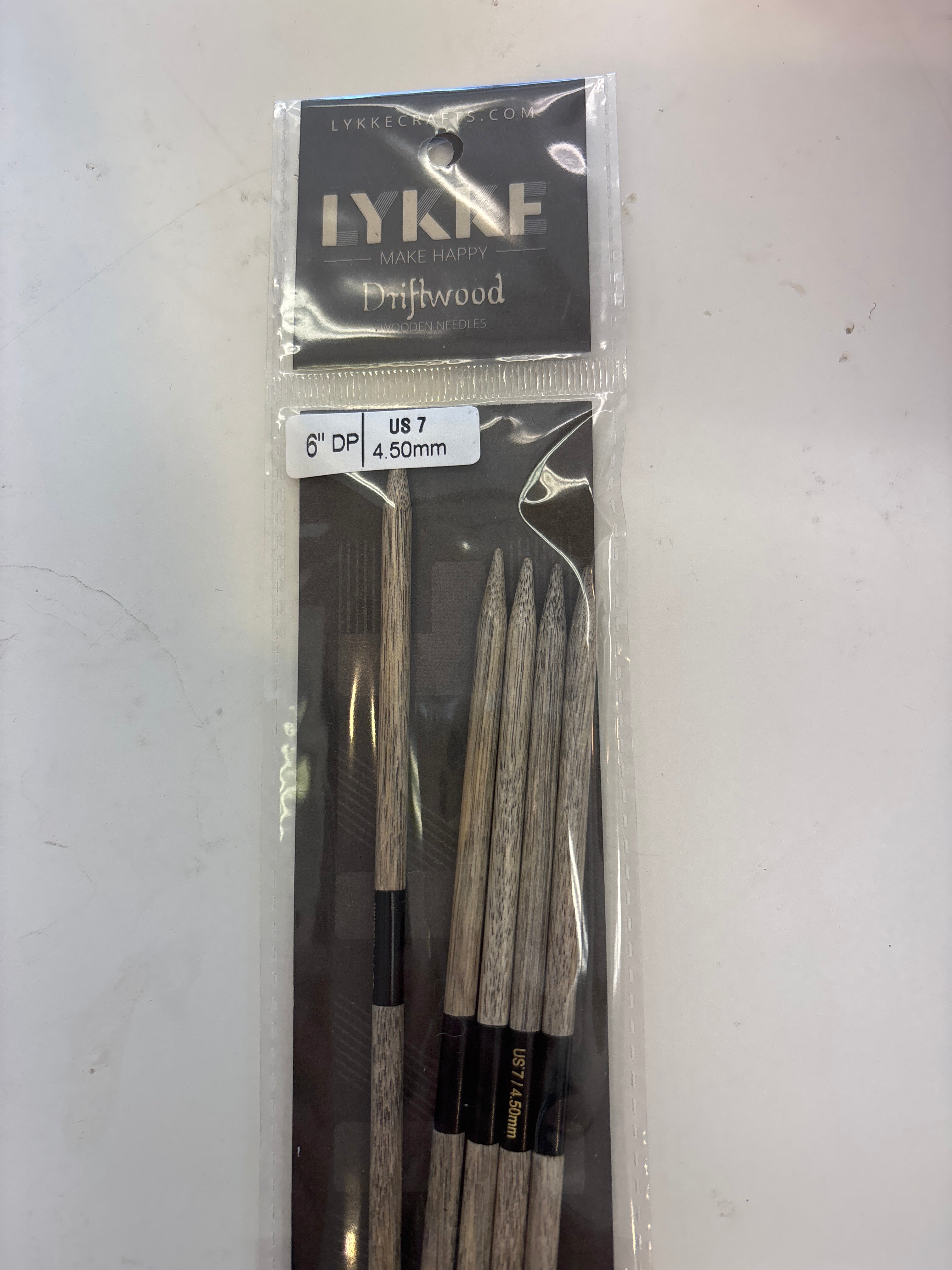 Lykke 6" Double Point needles