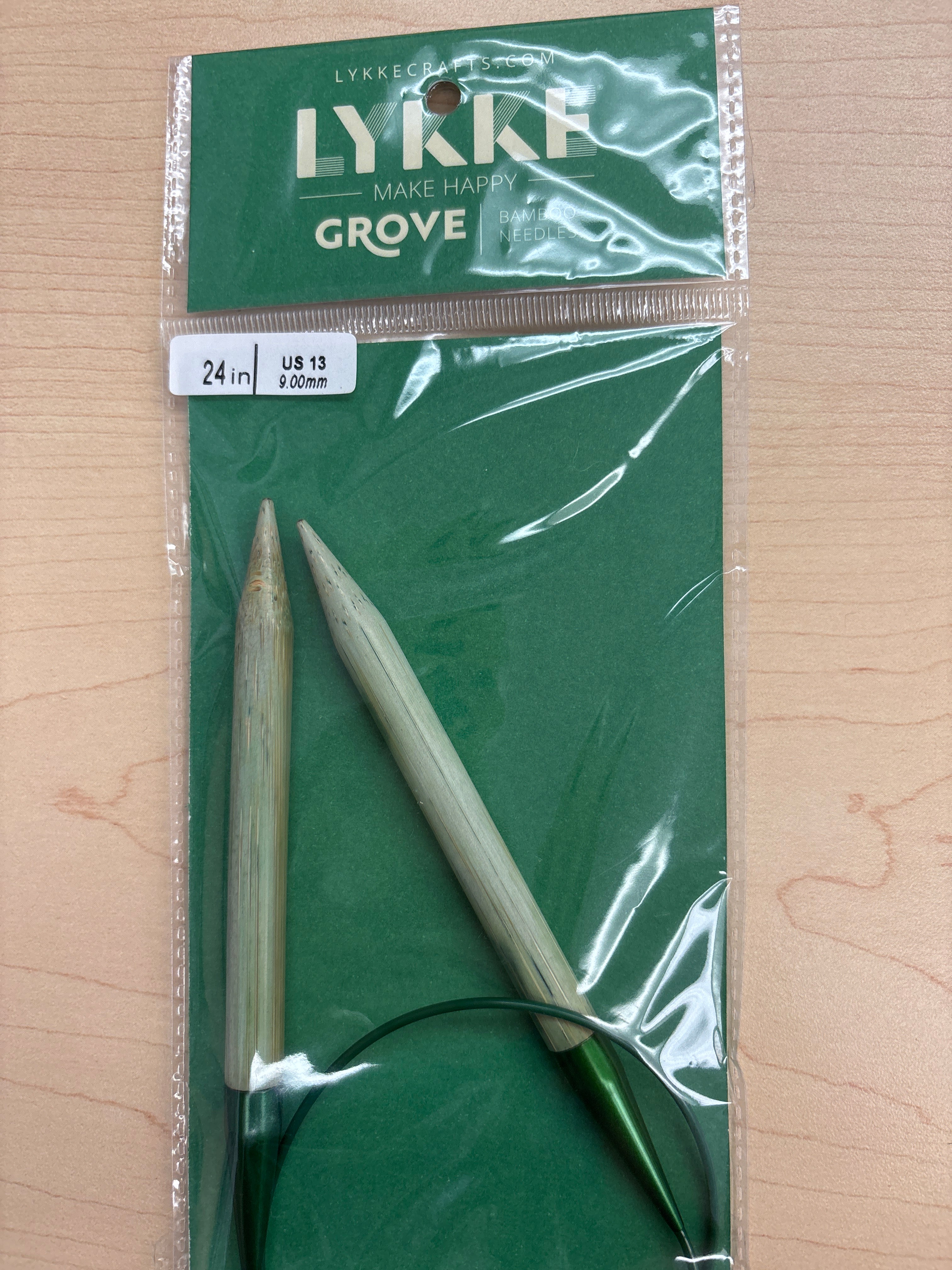 Lykke Grove Bamboo 24” Circular Knitting needles