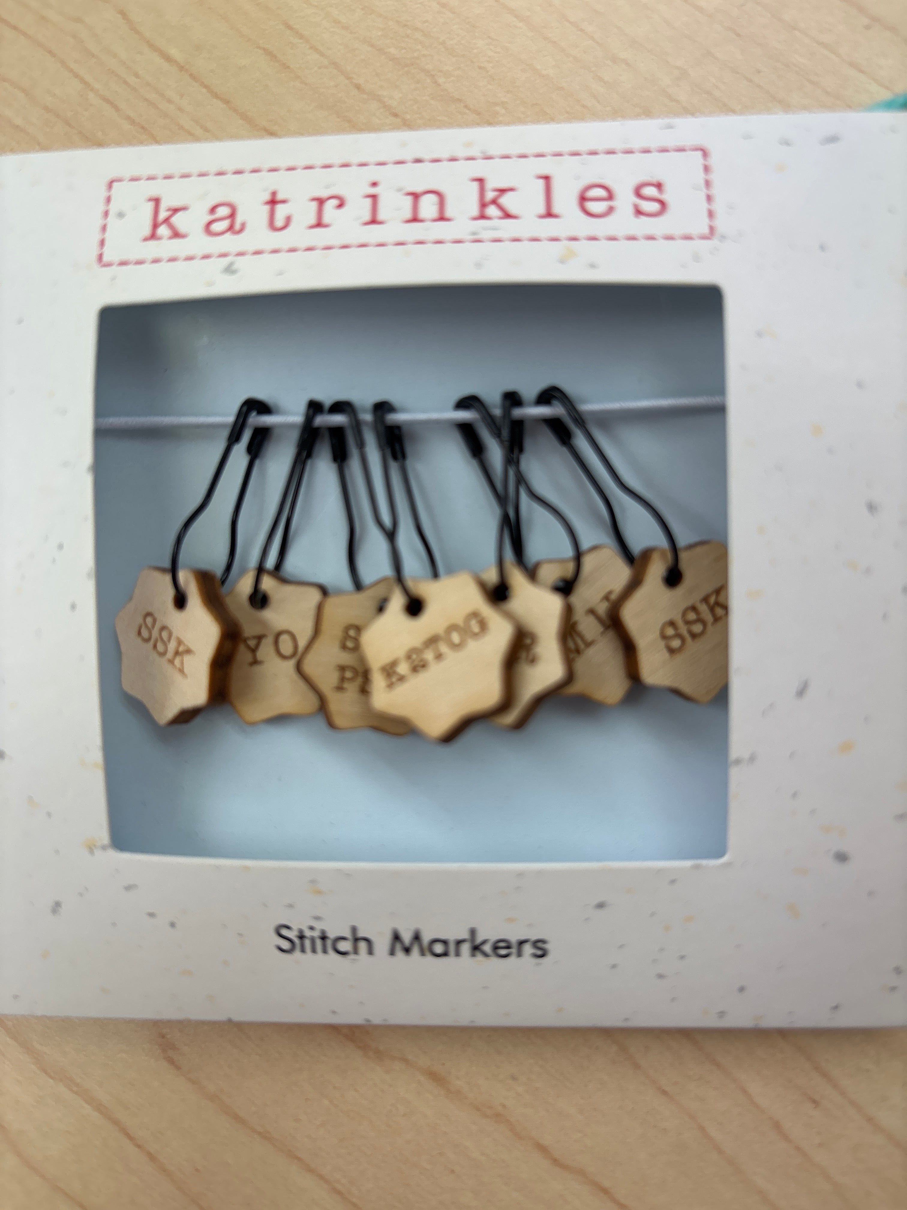 Katrinkle Wooden Markers