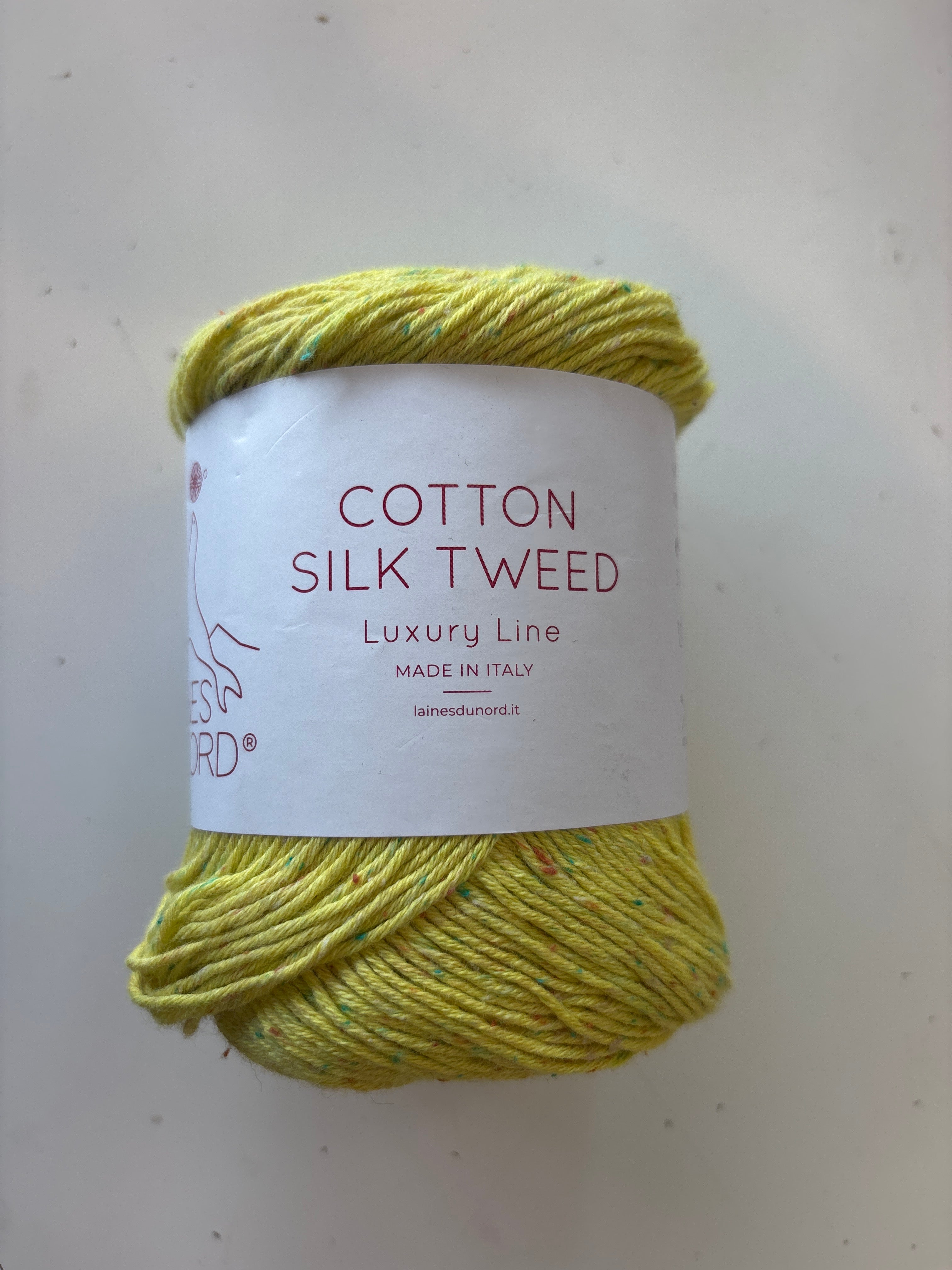 Cotton Silk Tweed by Laines du Nord