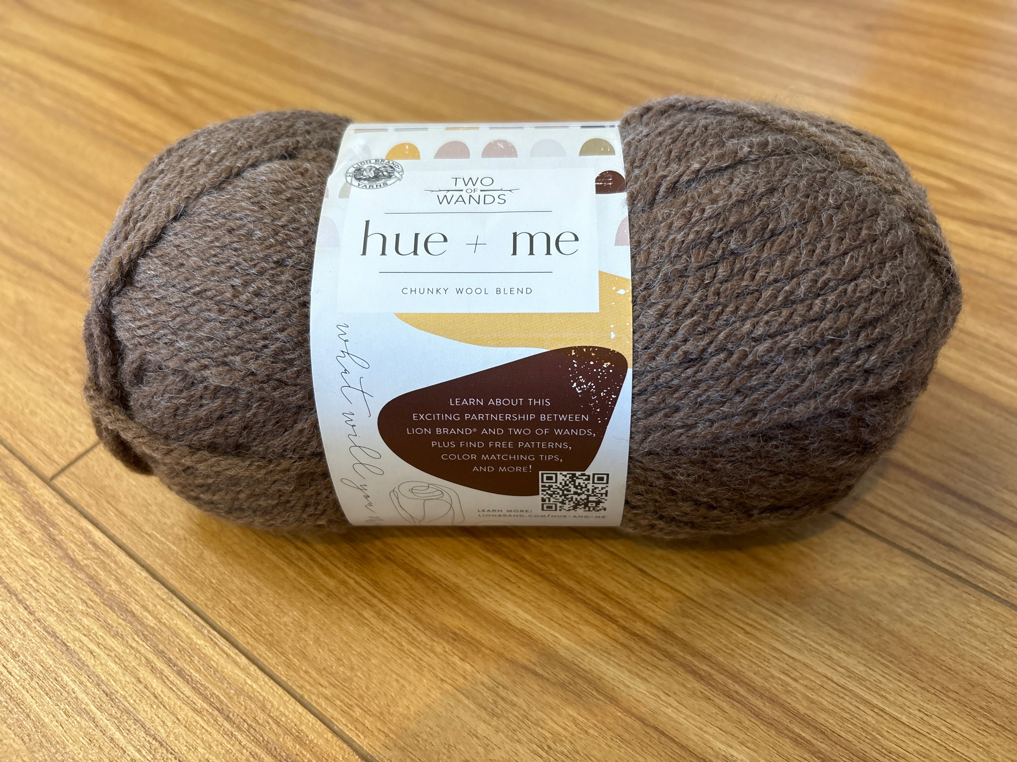 Hue +Me from Lion Brand and Two of Wands