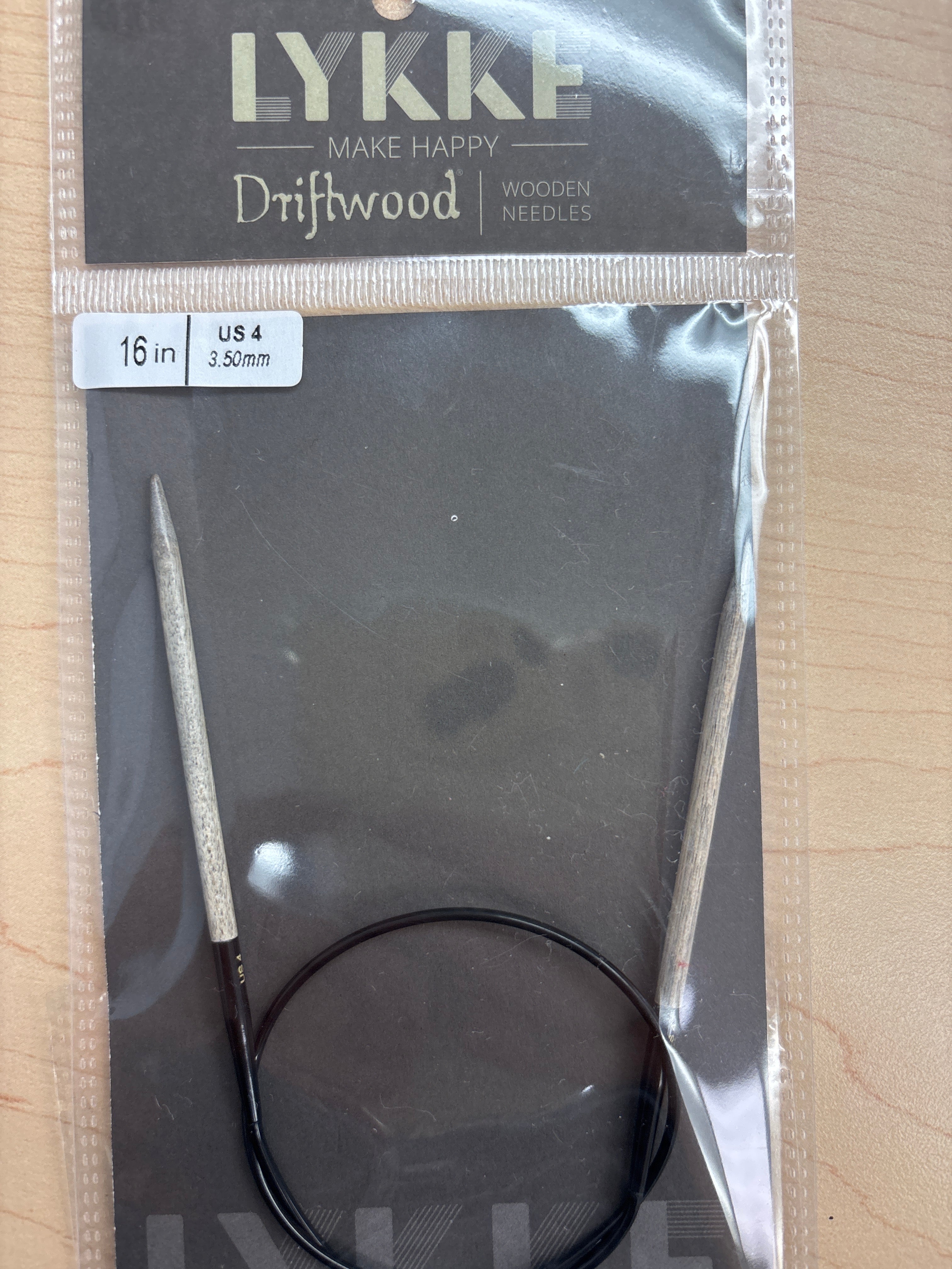 Lykke Driftwood 16” circular needles