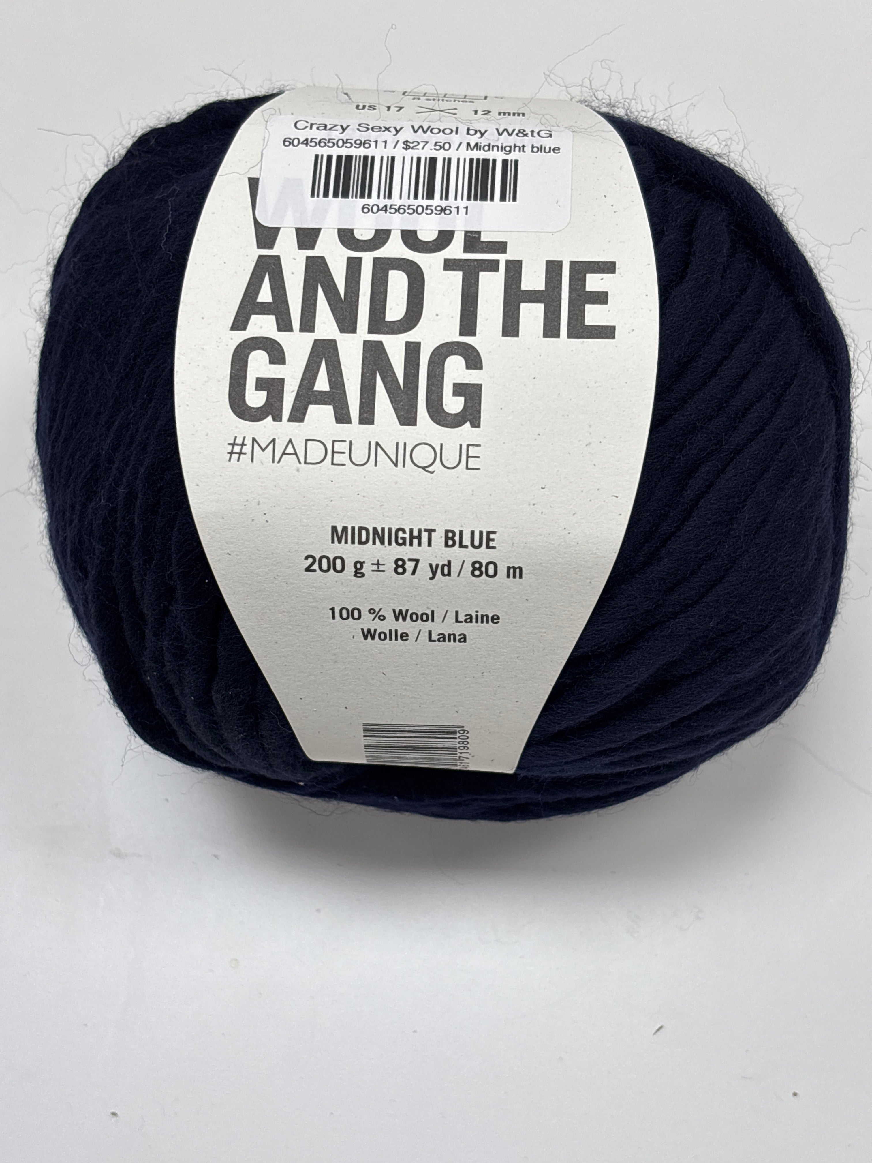 Crazy Sexy Wool by W&tG