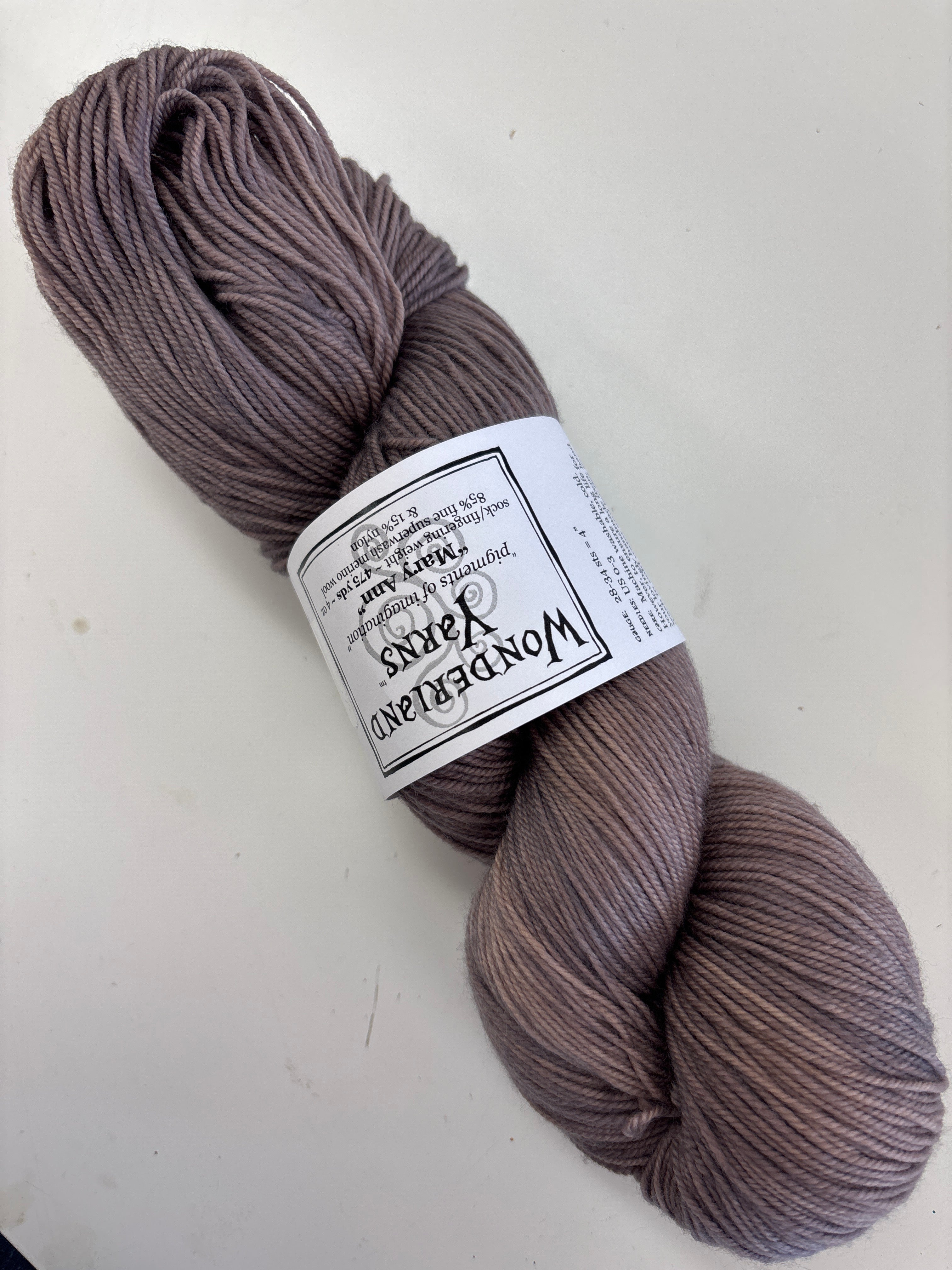 Mary Ann by Wonderland Yarns