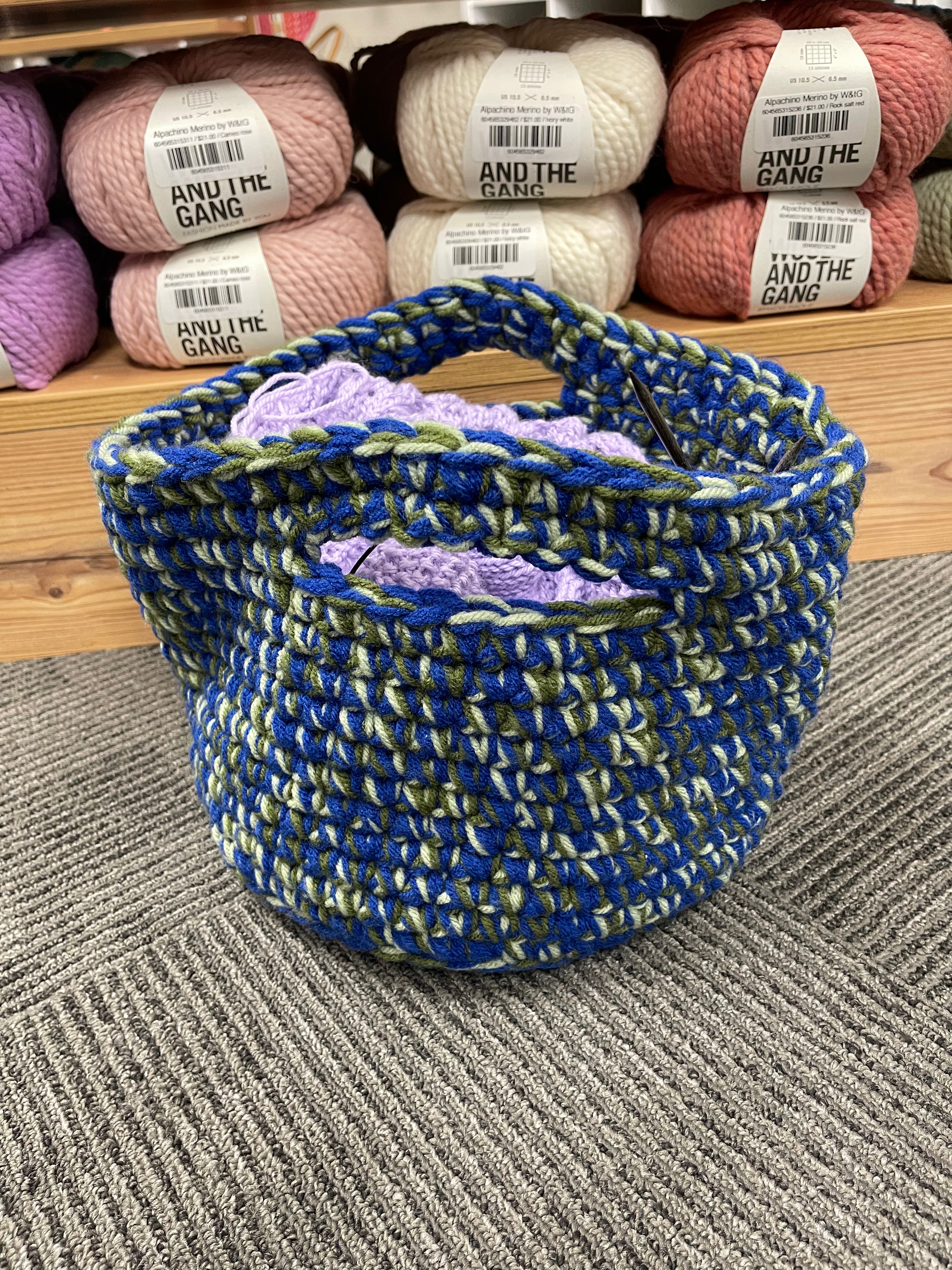 Crochet Basket Class- Beginner Friendly July 11